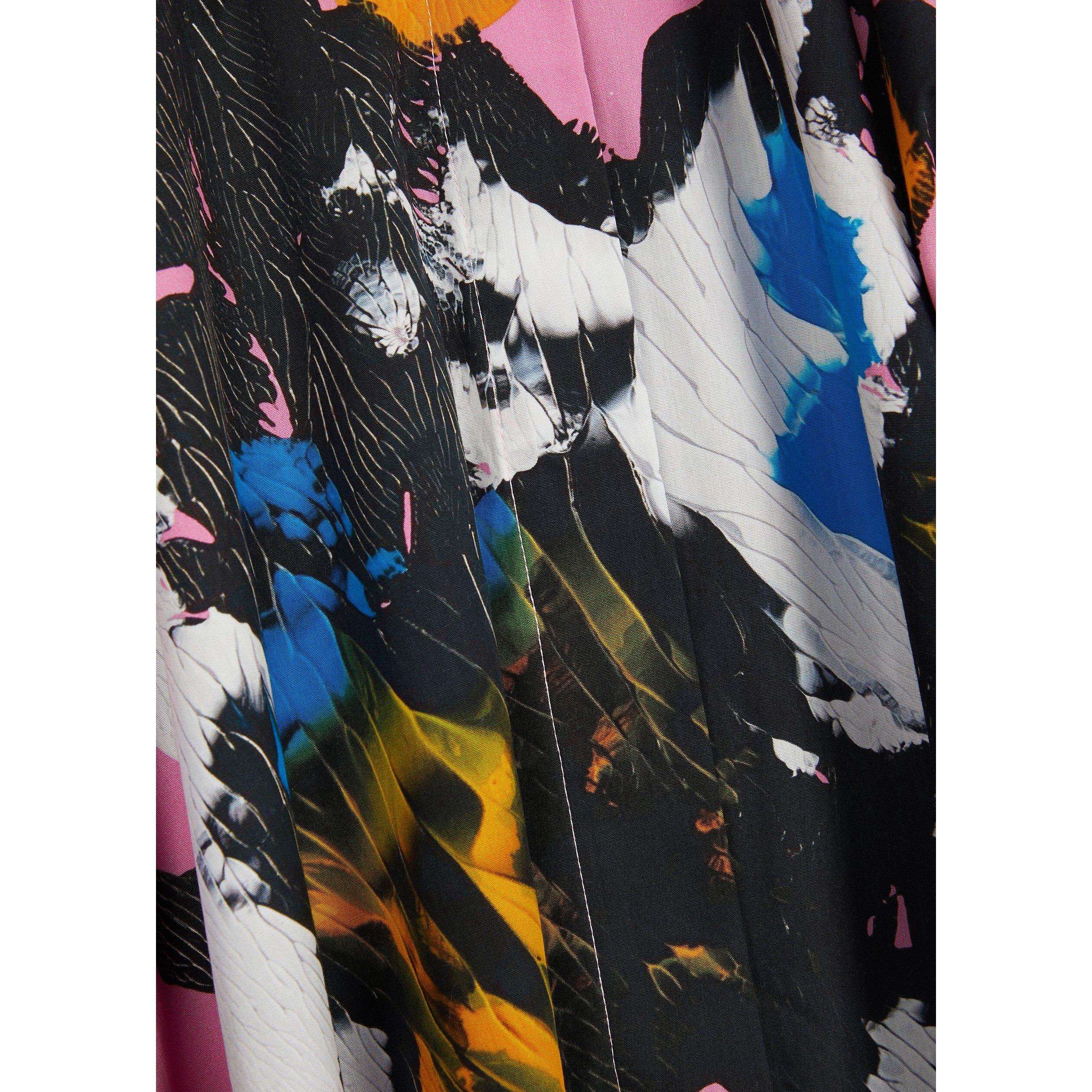 MULTICOLOURED - Christopher Kane - Women's Mindscape Camo Oversized-Fit Cotton Long-Sleeve Shirt - 4