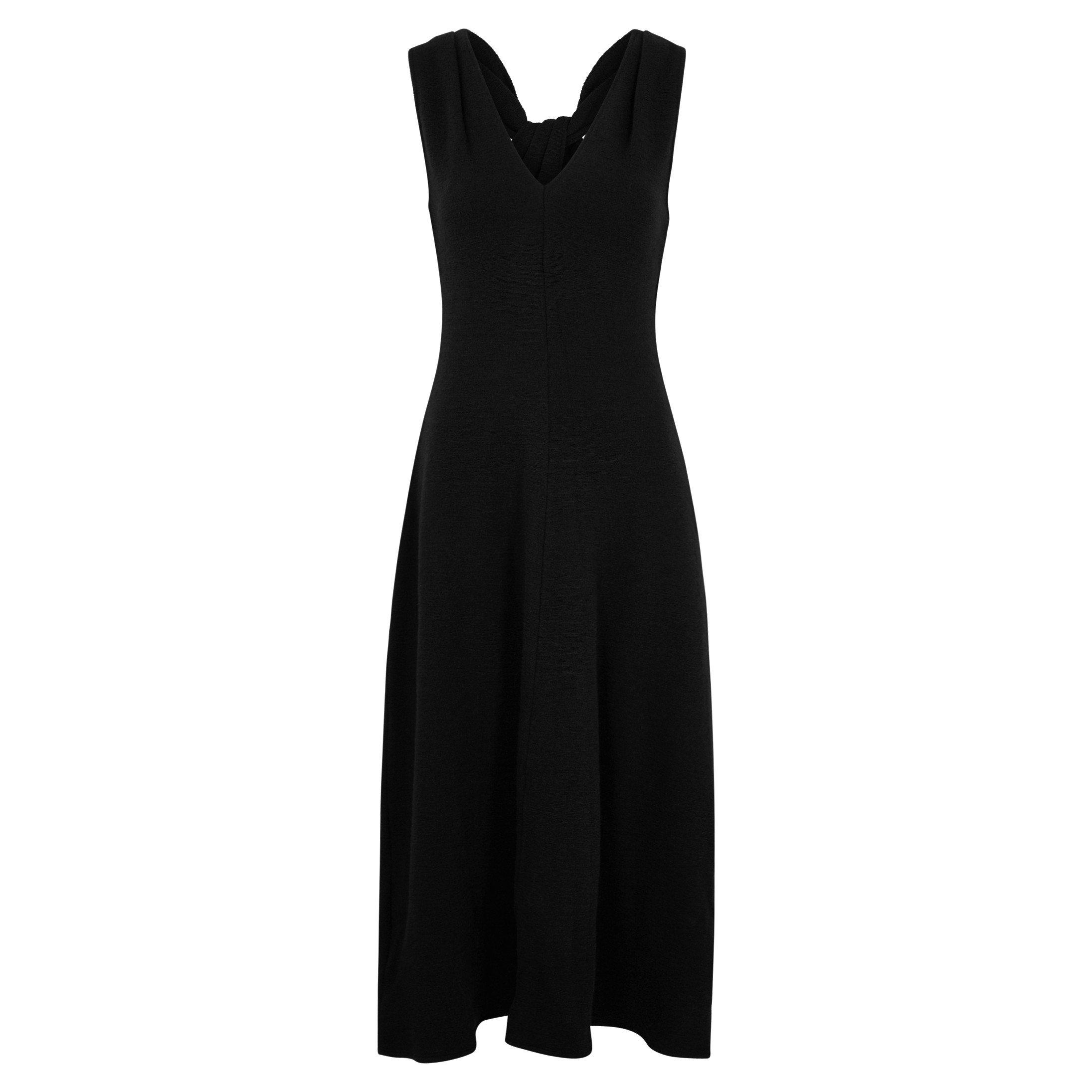 BLACK - Vince - LD SS LEAN HALTER V-NK DRESS - 1