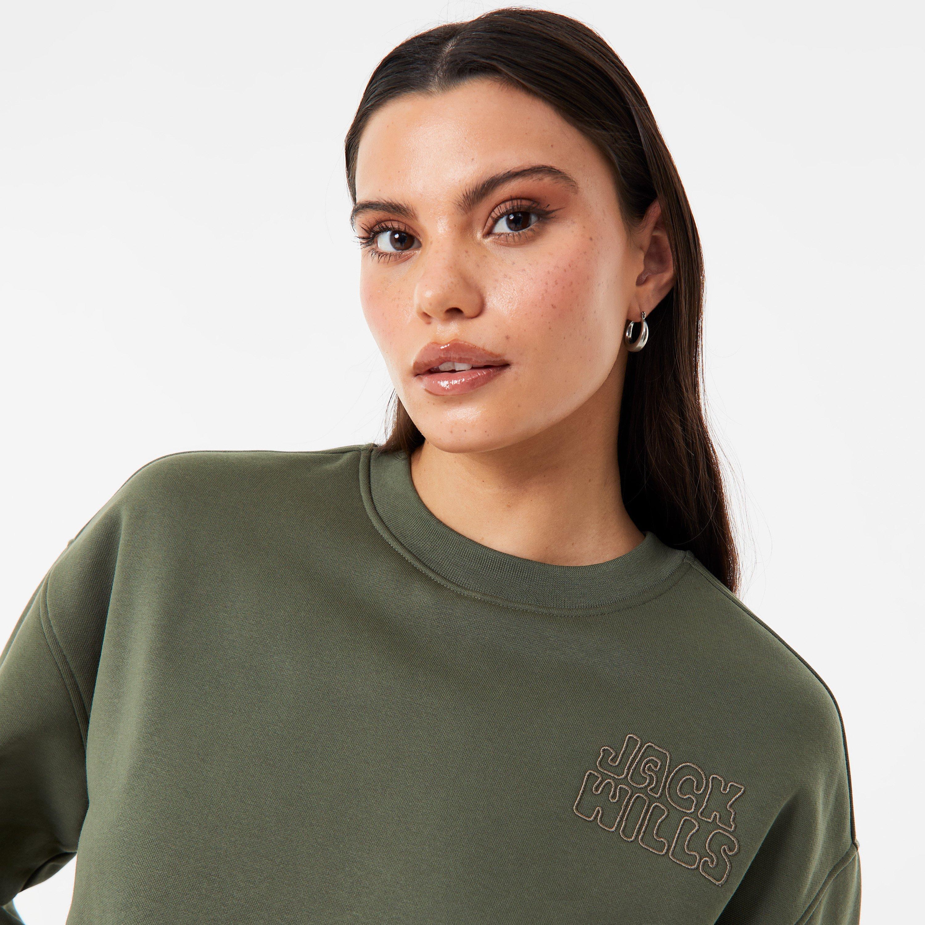 Khaki - Jack Wills - Crew Sweatshirt - 3