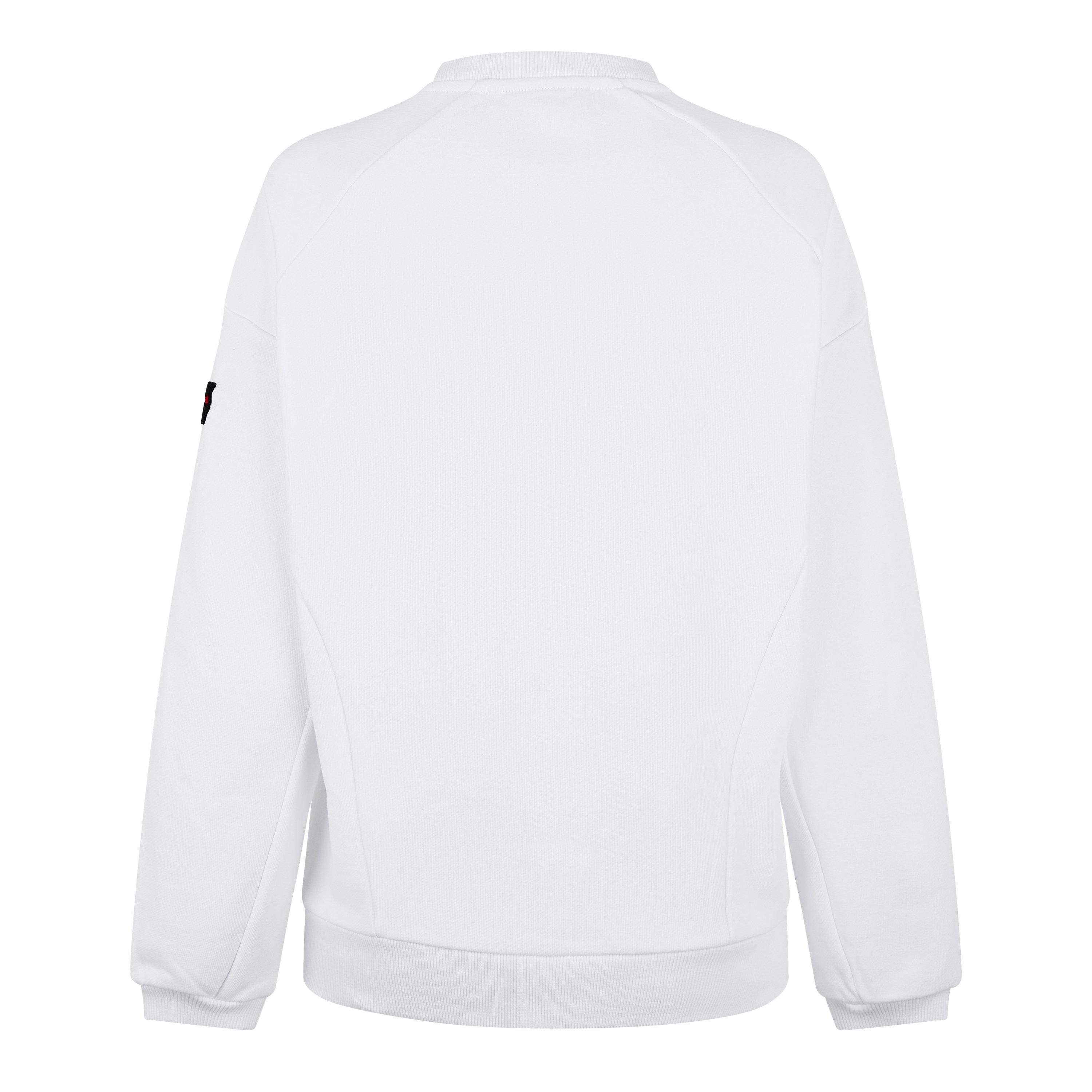 White - DKNY - Varsity Crewneck Sweater - 6
