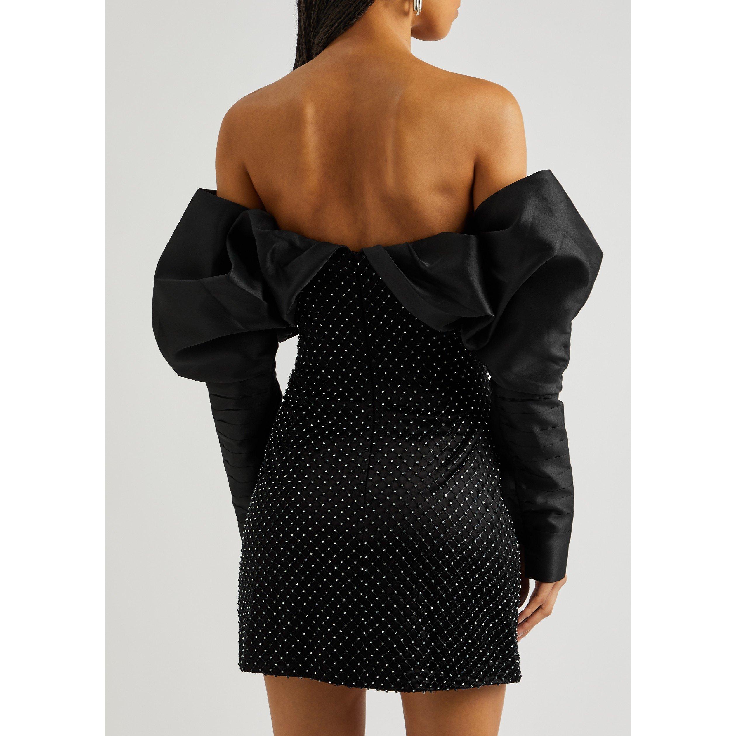 BLACK - Nafsika Skourti - SD OPERA MINI CRYSTAL DRESS - 3
