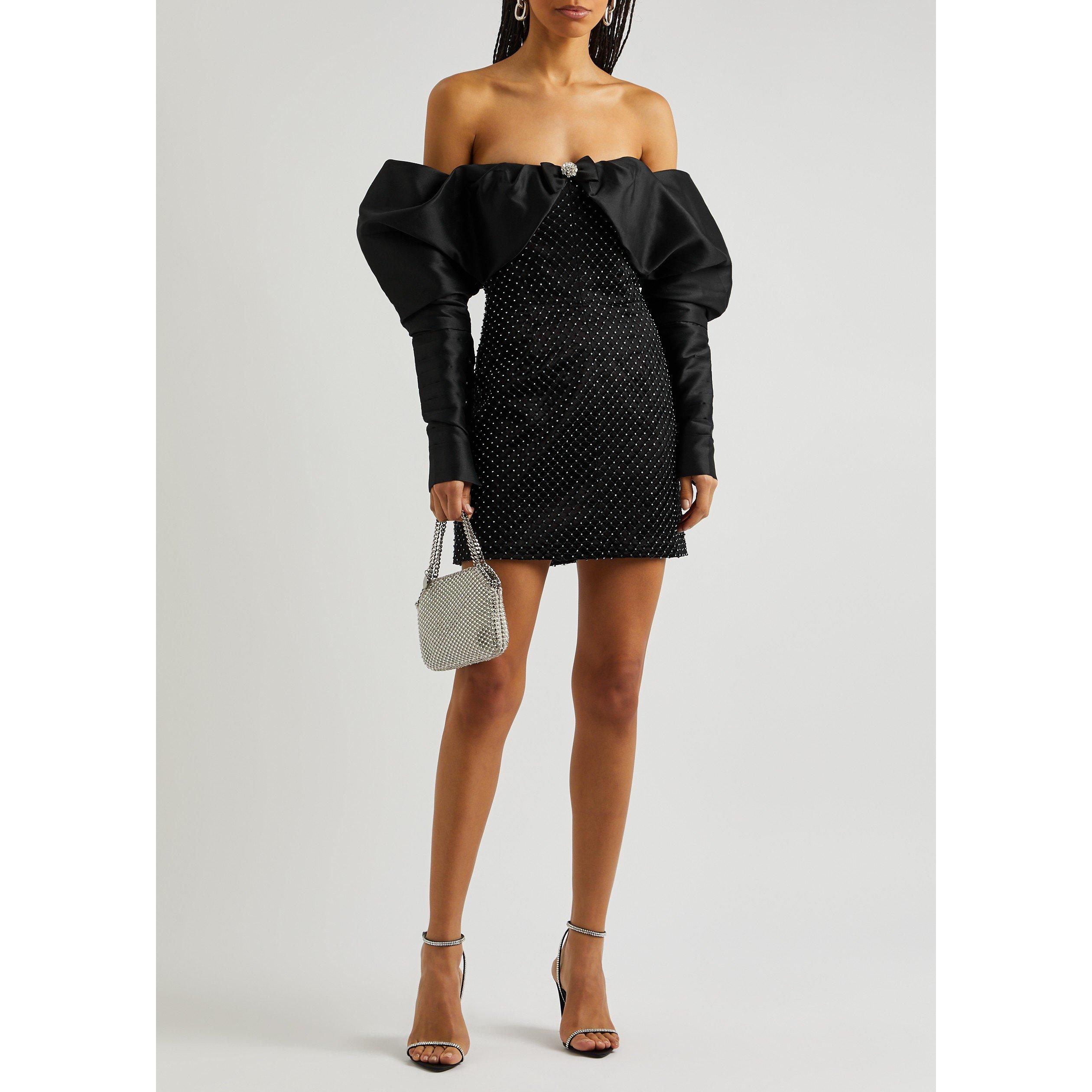 BLACK - Nafsika Skourti - SD OPERA MINI CRYSTAL DRESS - 5
