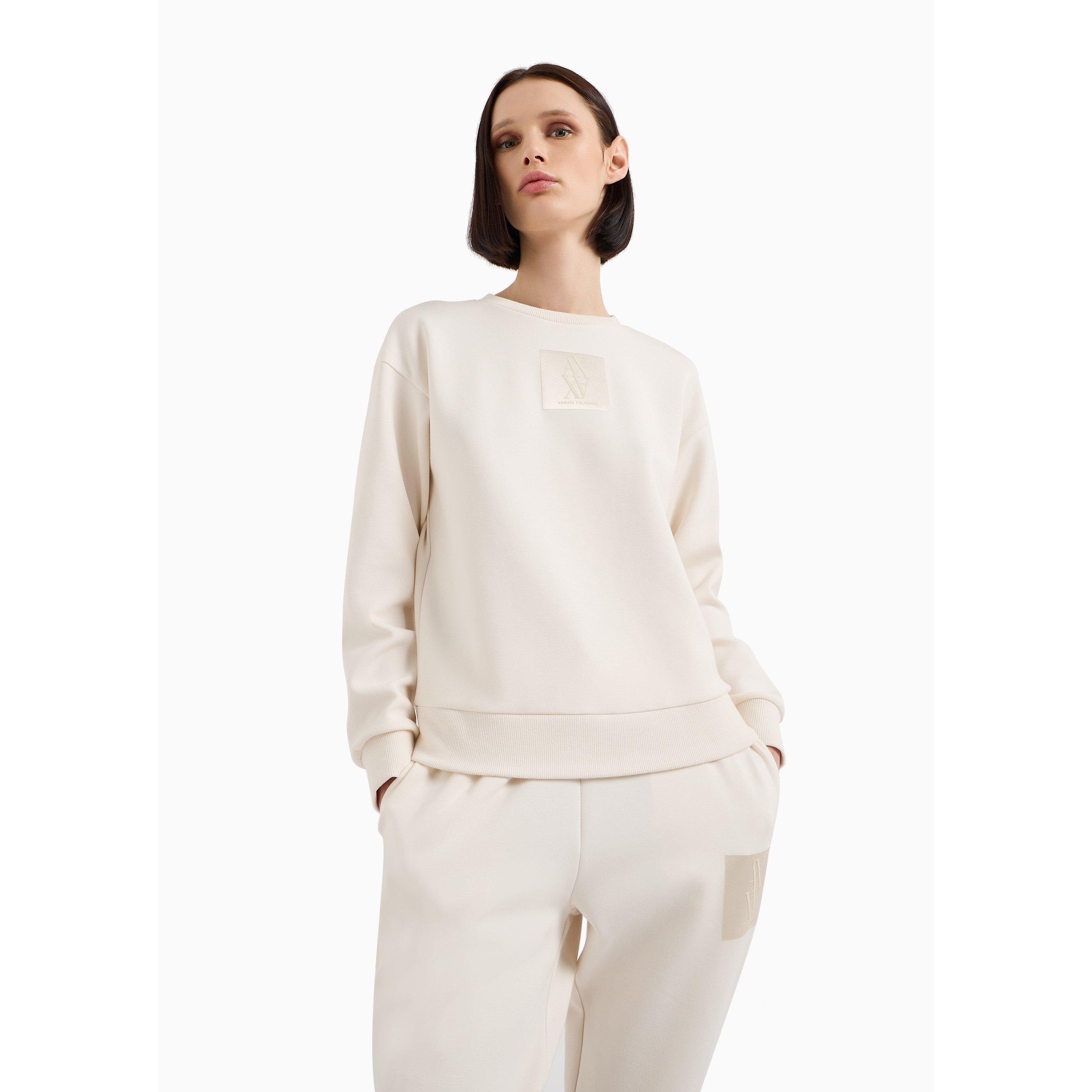 Armani Exchange Women's Crew-Neck Sweatshirt - Iso - 10 (S)