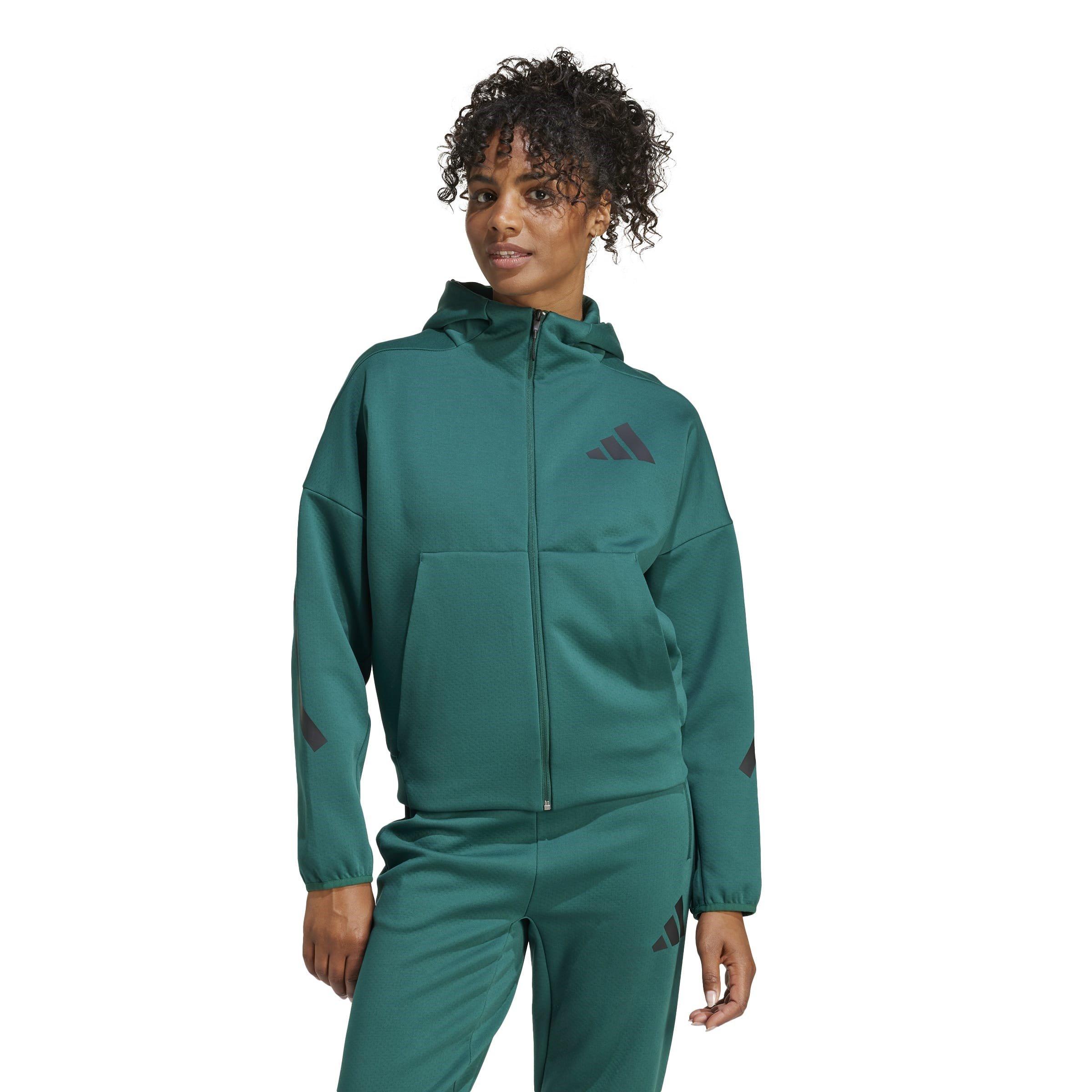 Adidas performance full zip hoody - women's best sale