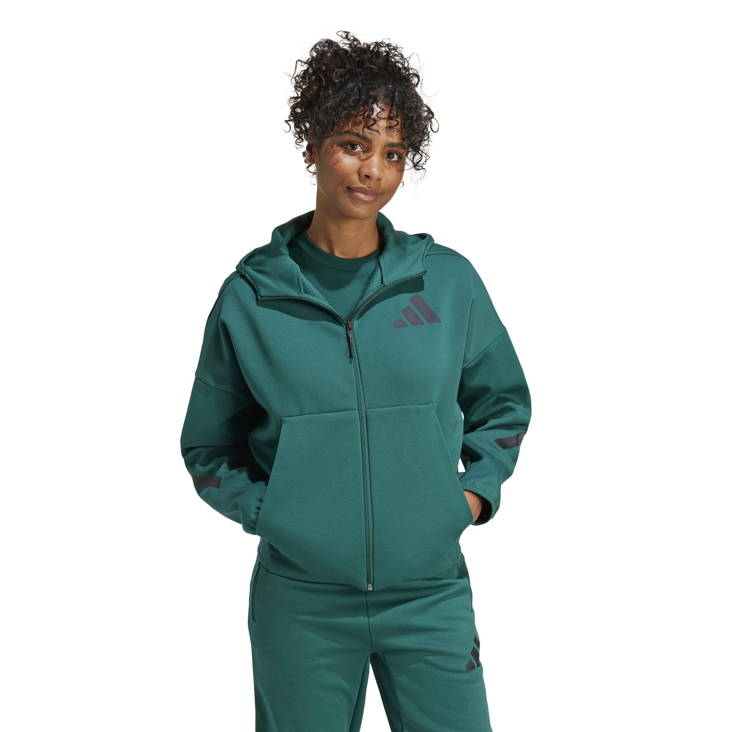 adidas Z.N.E. Full Zip Hoodie Womens Felpa con cappuccio da performance Sports Direct