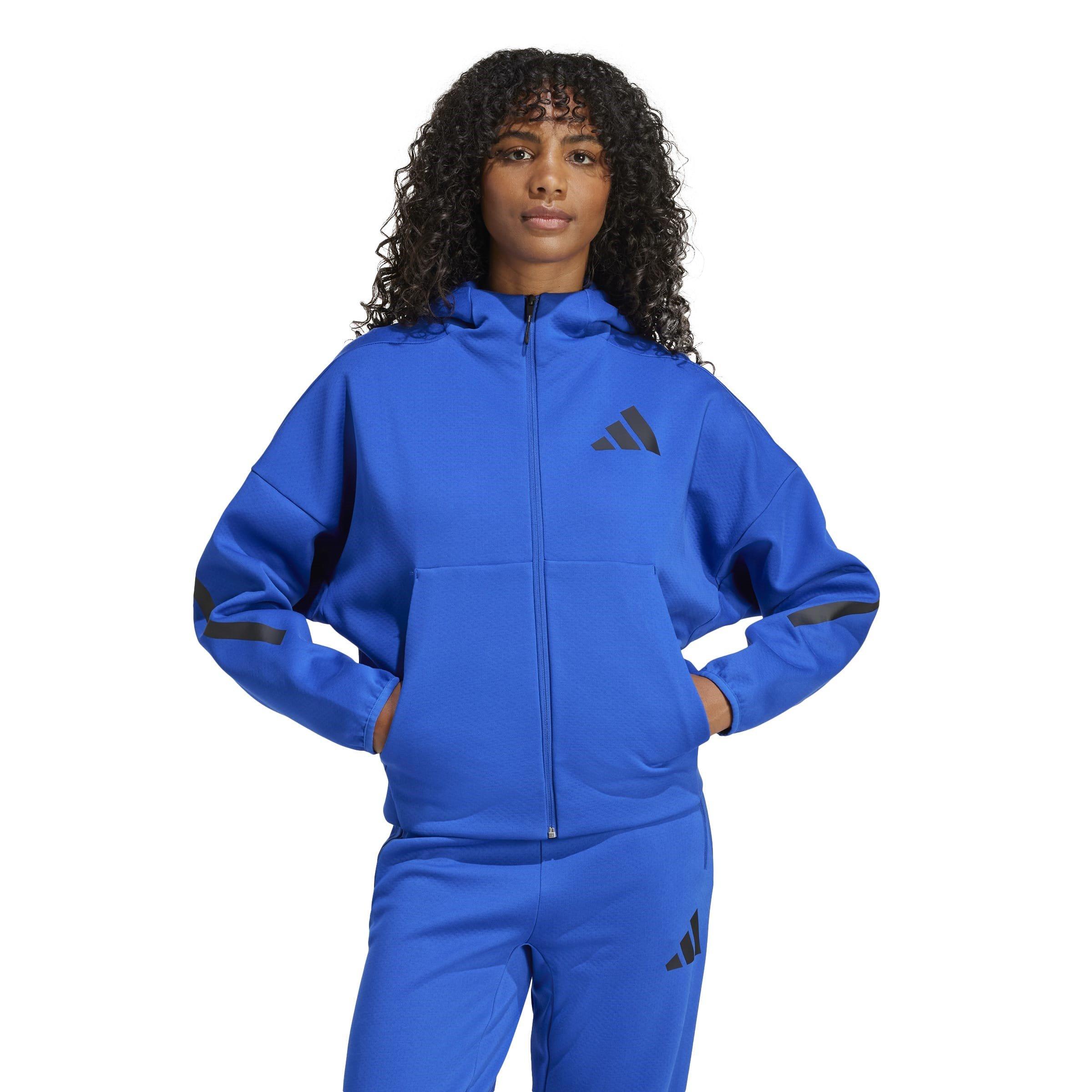 Team Königsblau - adidas - Z.N.E. Full Zip Hoodie Womens - 2