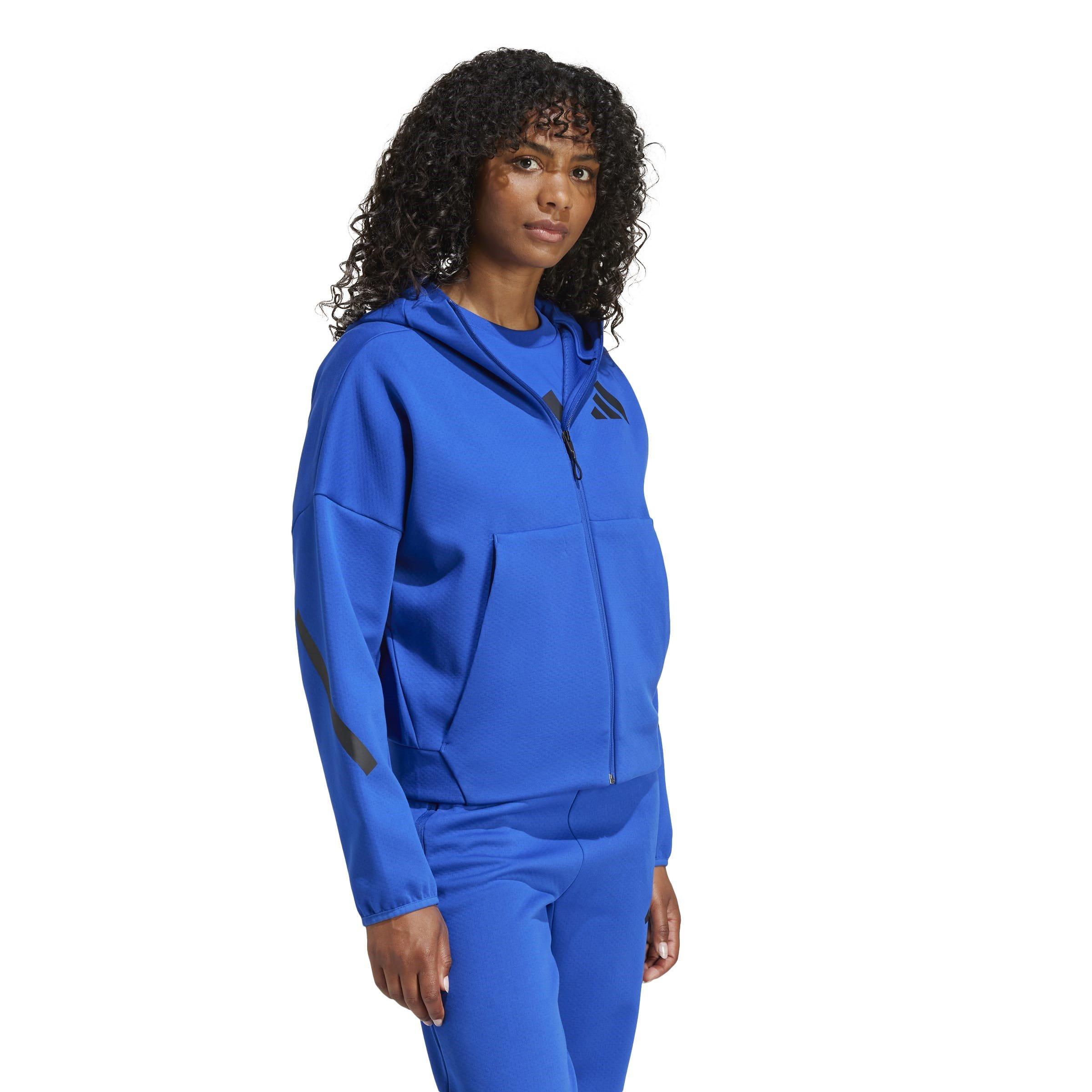 Team Königsblau - adidas - Z.N.E. Full Zip Hoodie Womens - 4