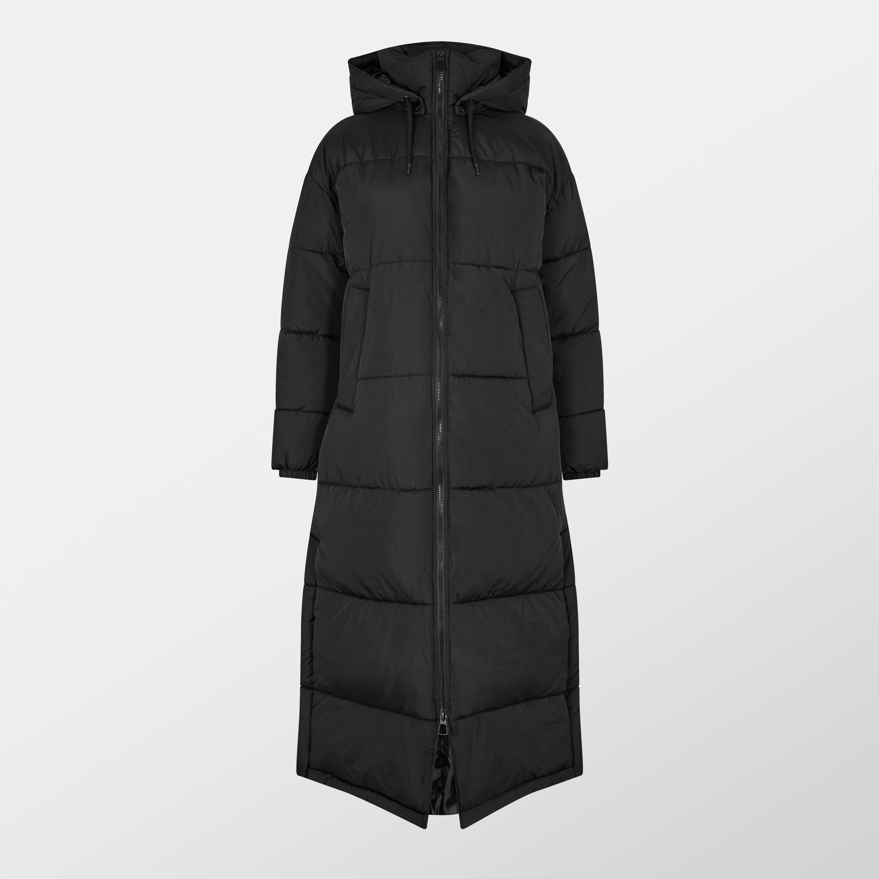 Black - Vero Moda - Women's Klea Water Resistant Insulated Long Puffer Jacket - 1