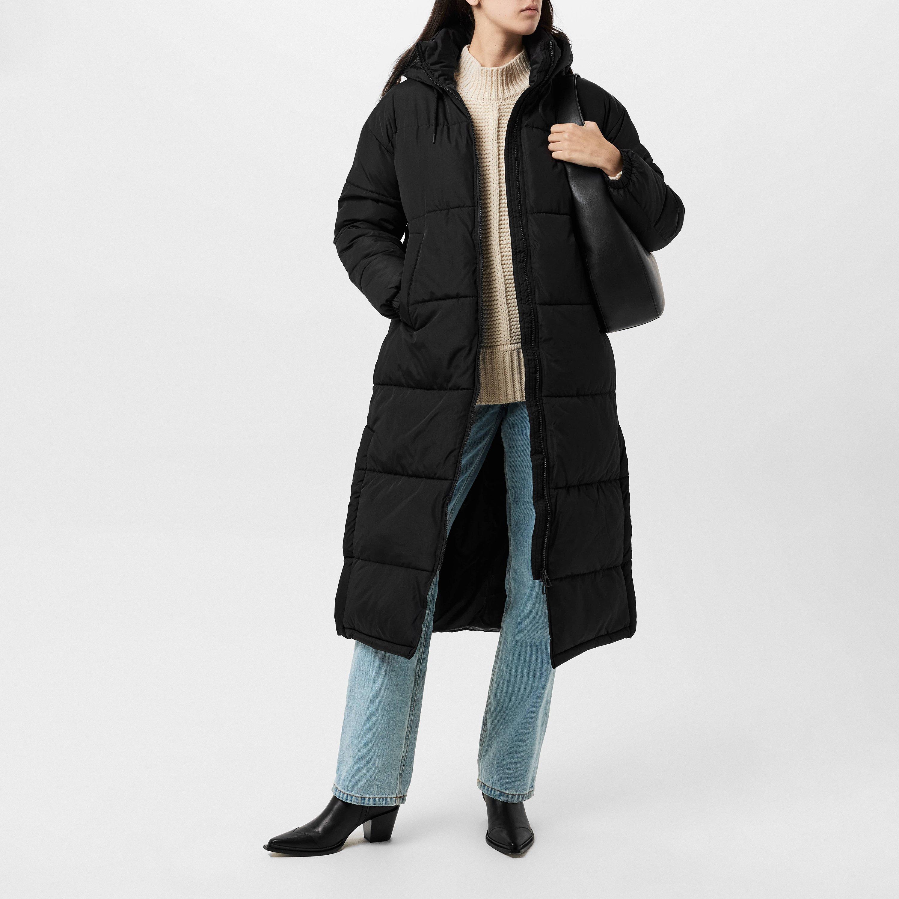 Schwarz - Vero Moda - Women's Klea Long Puffer Jacket - 7