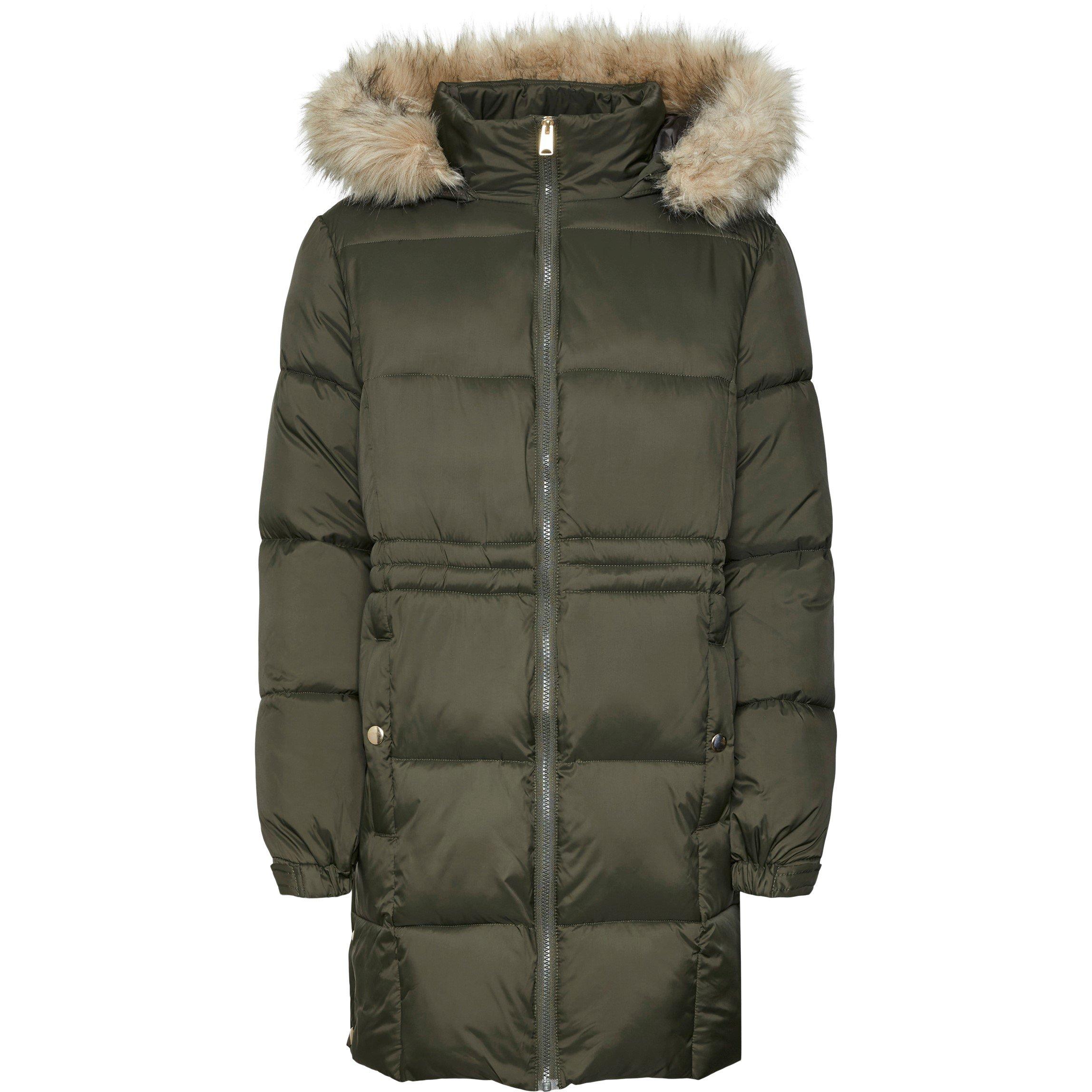 Vero Moda Giubbotto Corto Imbottito - Puffer Jacket Con Collo Alto, 100% Poliestere