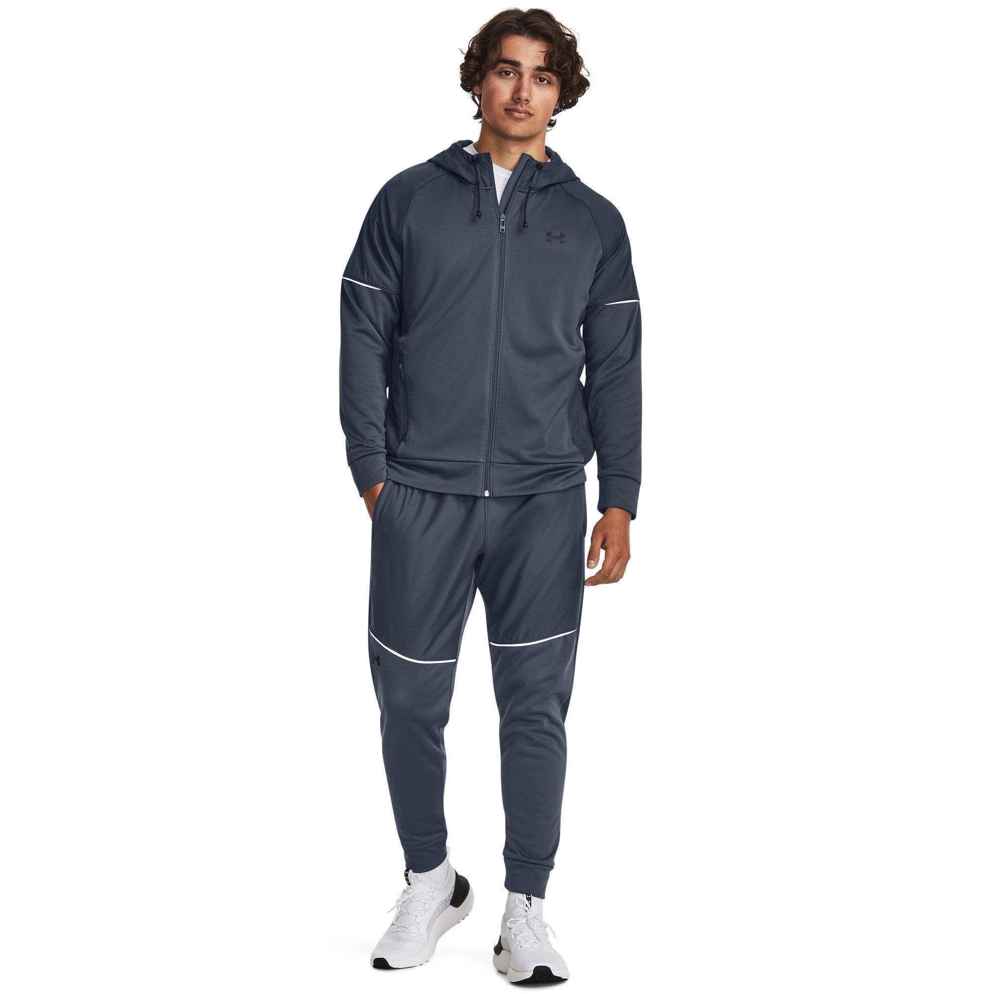 Grau - Under Armour - Men's Storm Full-Zip Performance Tracksuit Top - 4