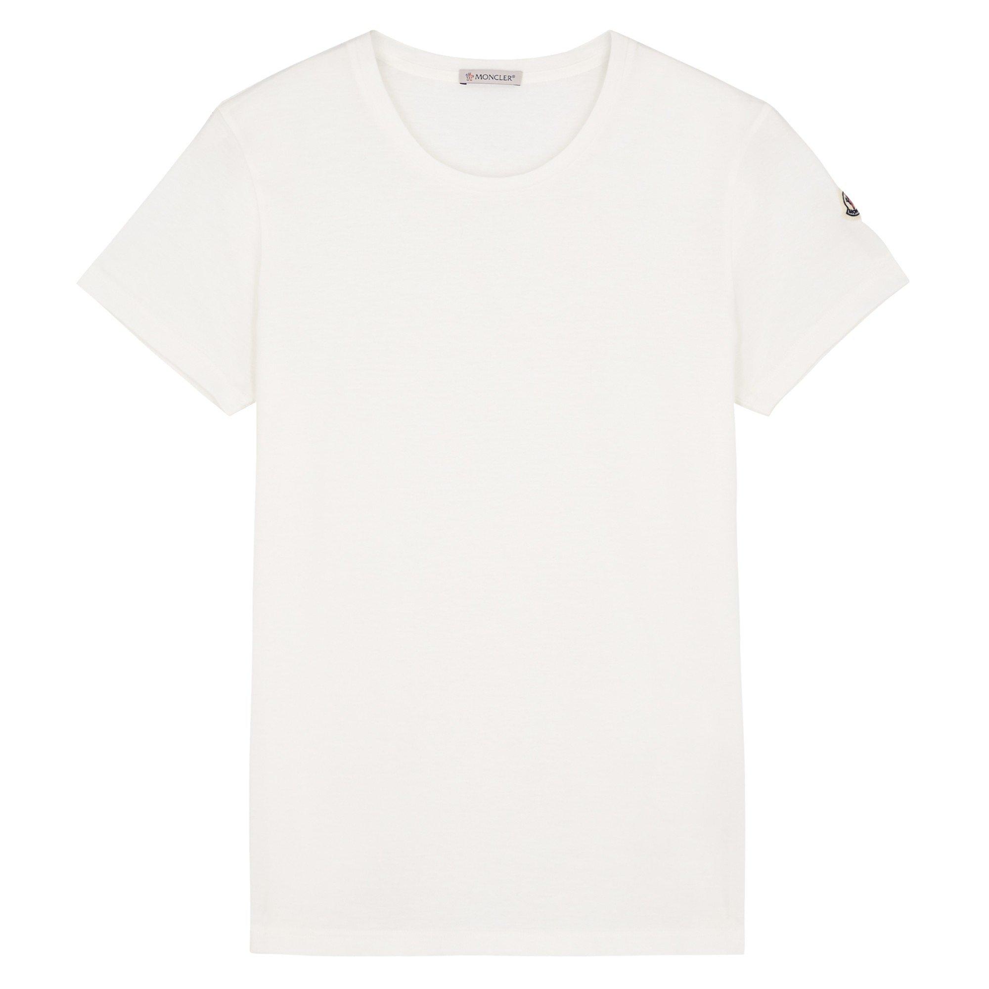 WHITE - Moncler - SS T-SHIRT - 1