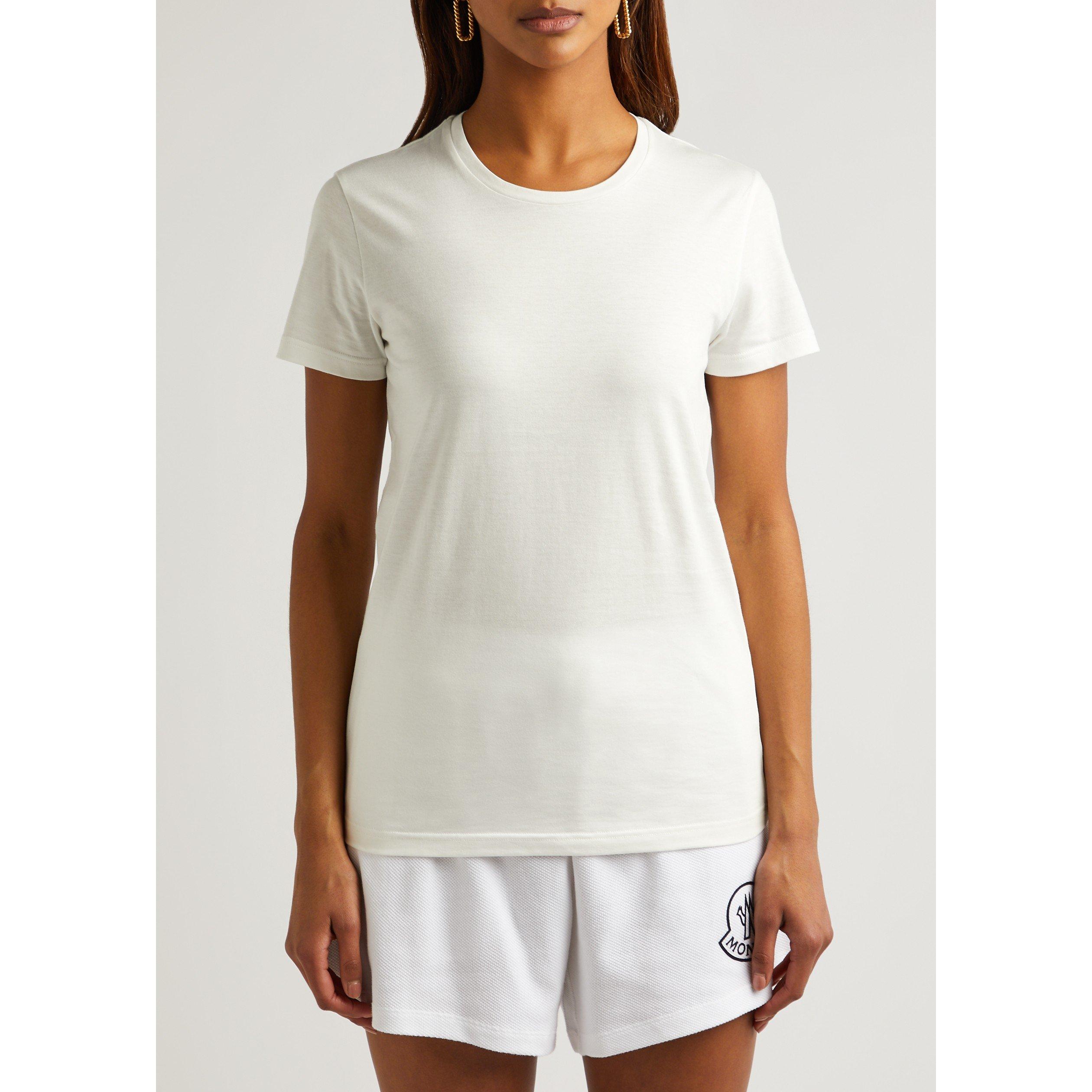 WHITE - Moncler - SS T-SHIRT - 2