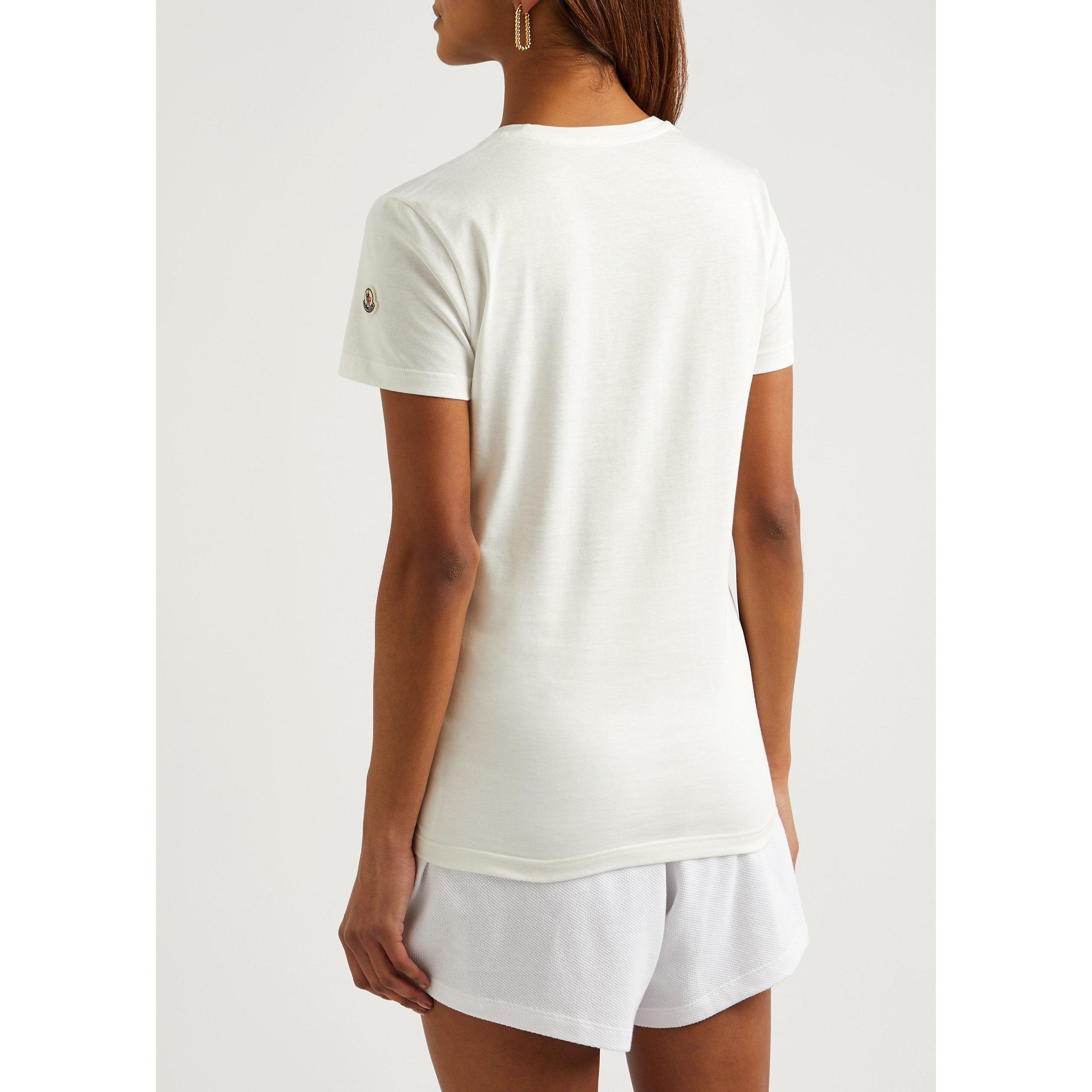 WHITE - Moncler - SS T-SHIRT - 3