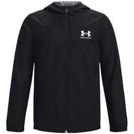 Under Armour logo embroidered hoodie helmut lang sweater yvm
