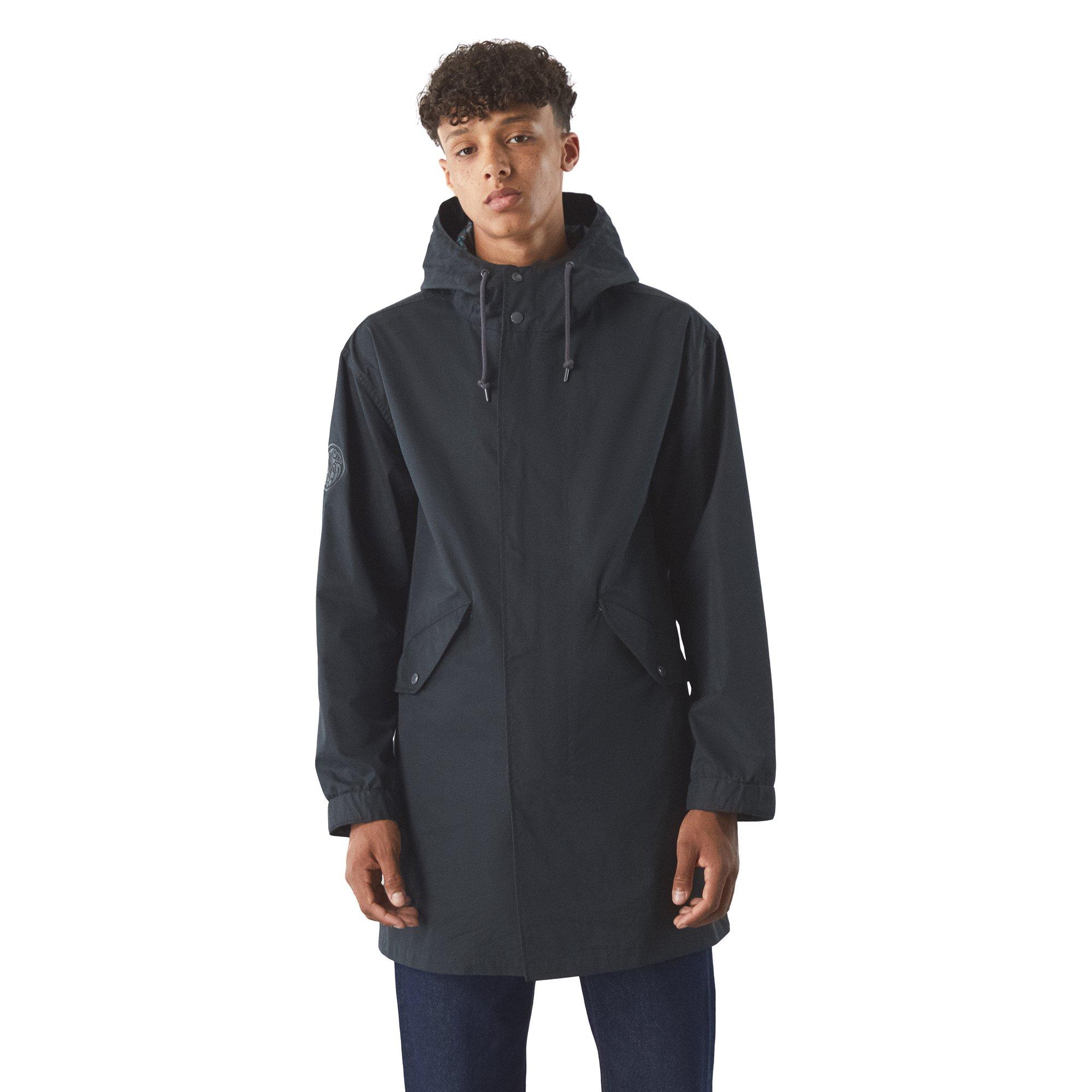Black - Pretty Green - Men's Walker Oversized Parka - 2