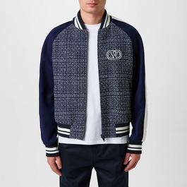 Valentino Vlogo Varsity Jacket