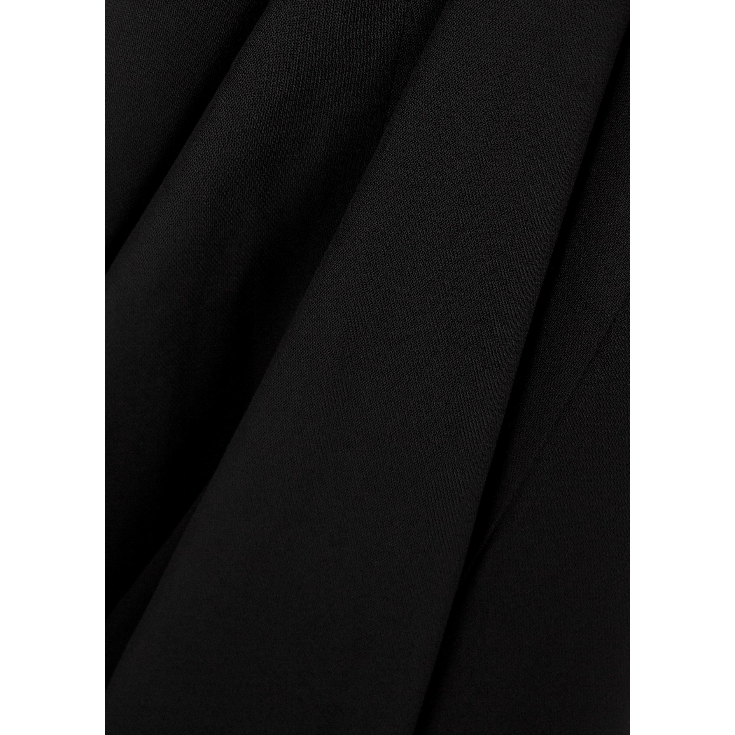 BLACK - Christopher Esber - LD TULLE PANEL HALTER DRESS - 4