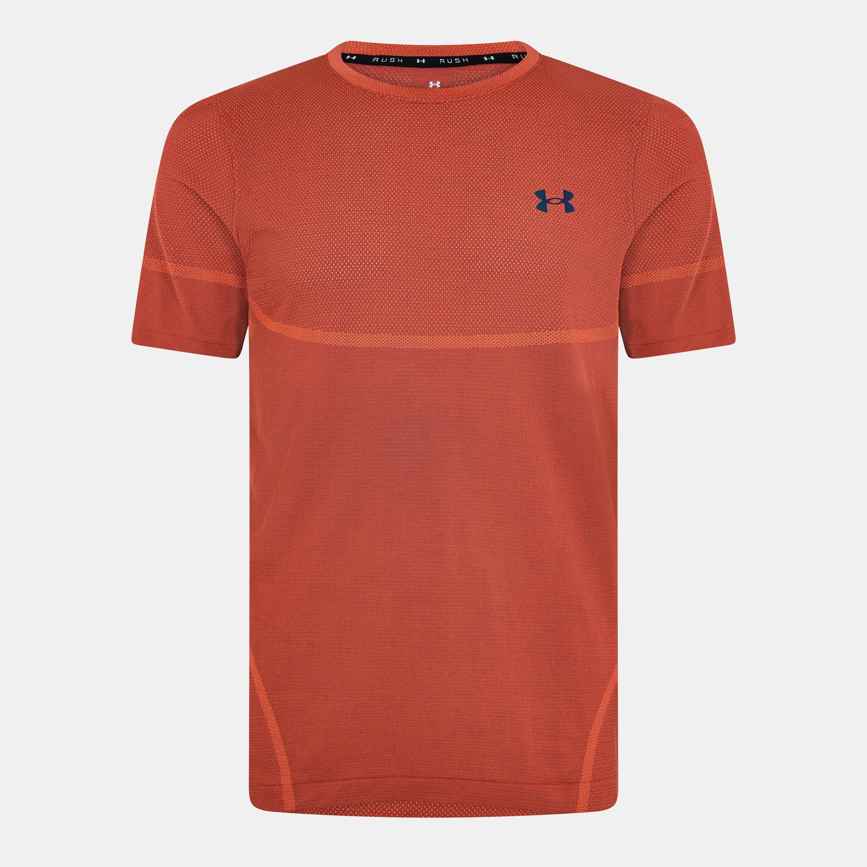 Under Armour Men's Ua Vanish Elite Seamless Short Sleeve - Fire Red - S