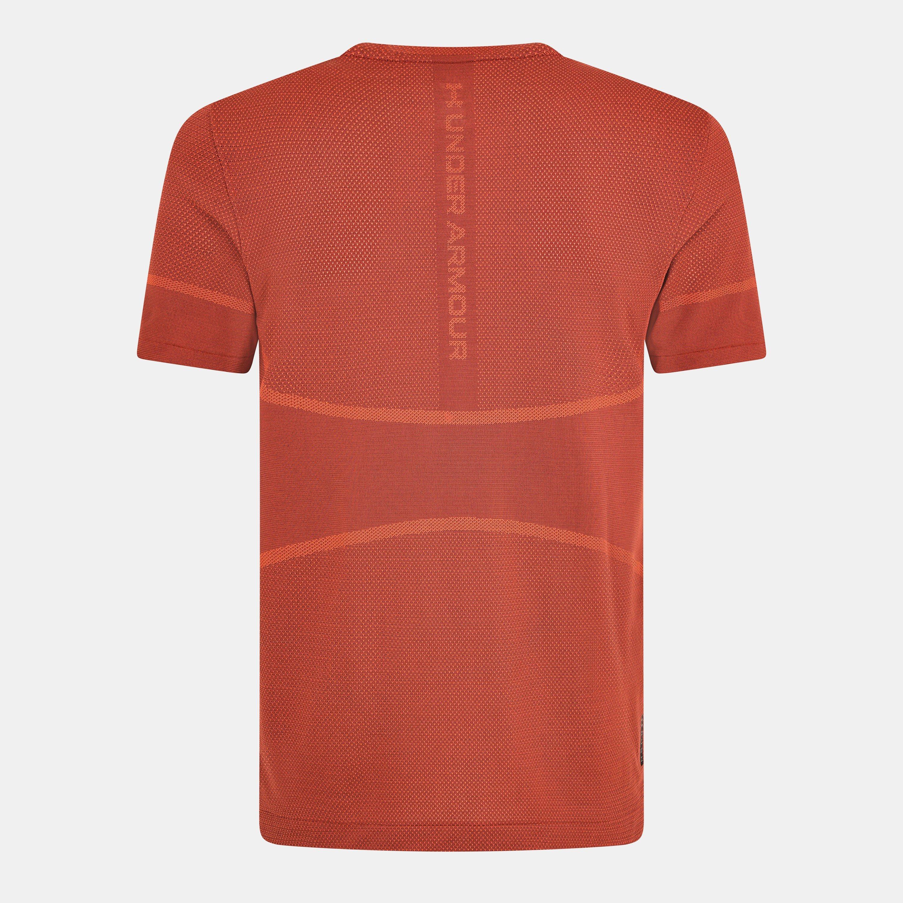 Fire Red - Under Armour - UA Vanish Elite Seamless Short Sleeve Men's - 2