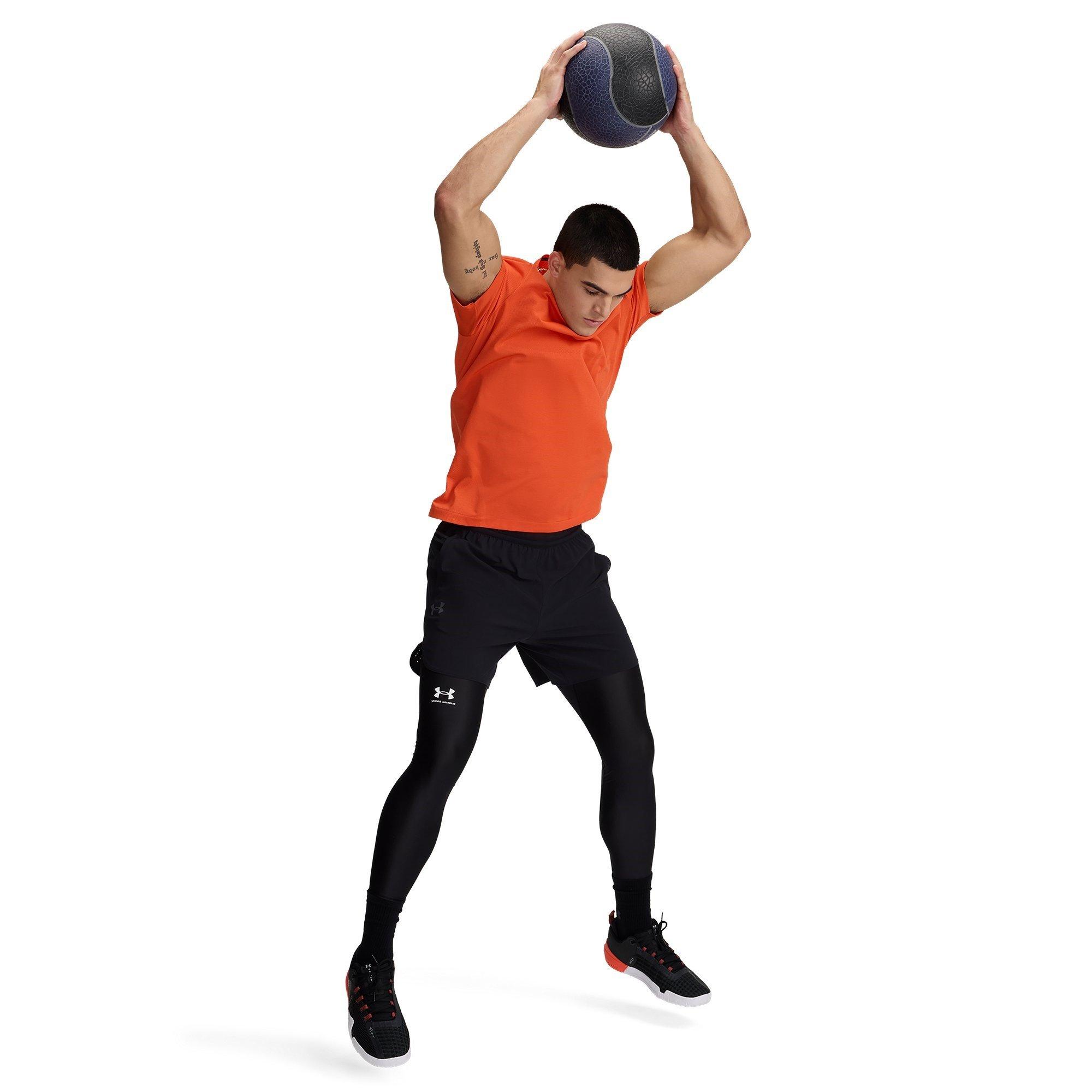 Fire Red - Under Armour - UA Vanish Elite Seamless Short Sleeve Men's - 5