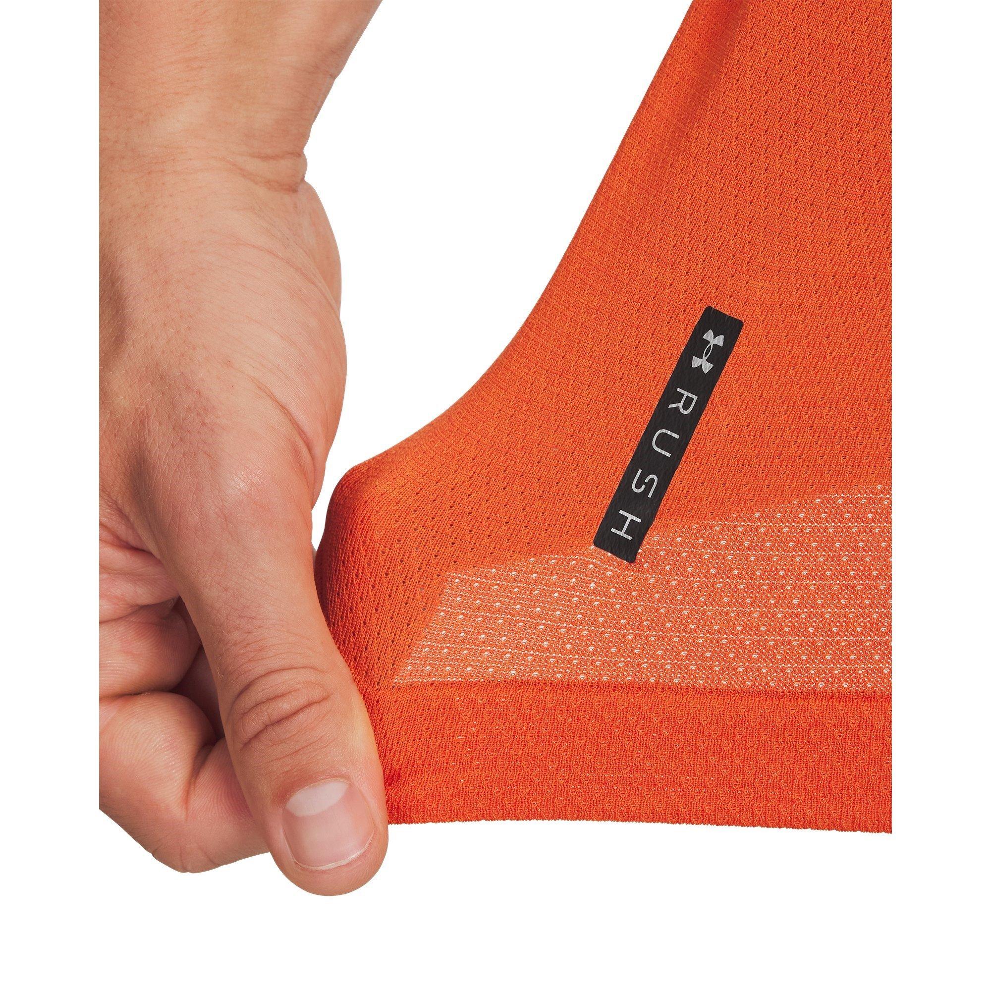 Orange Base - Under Armour - UA Vanish Elite Seamless Short Sleeve Men's - 3