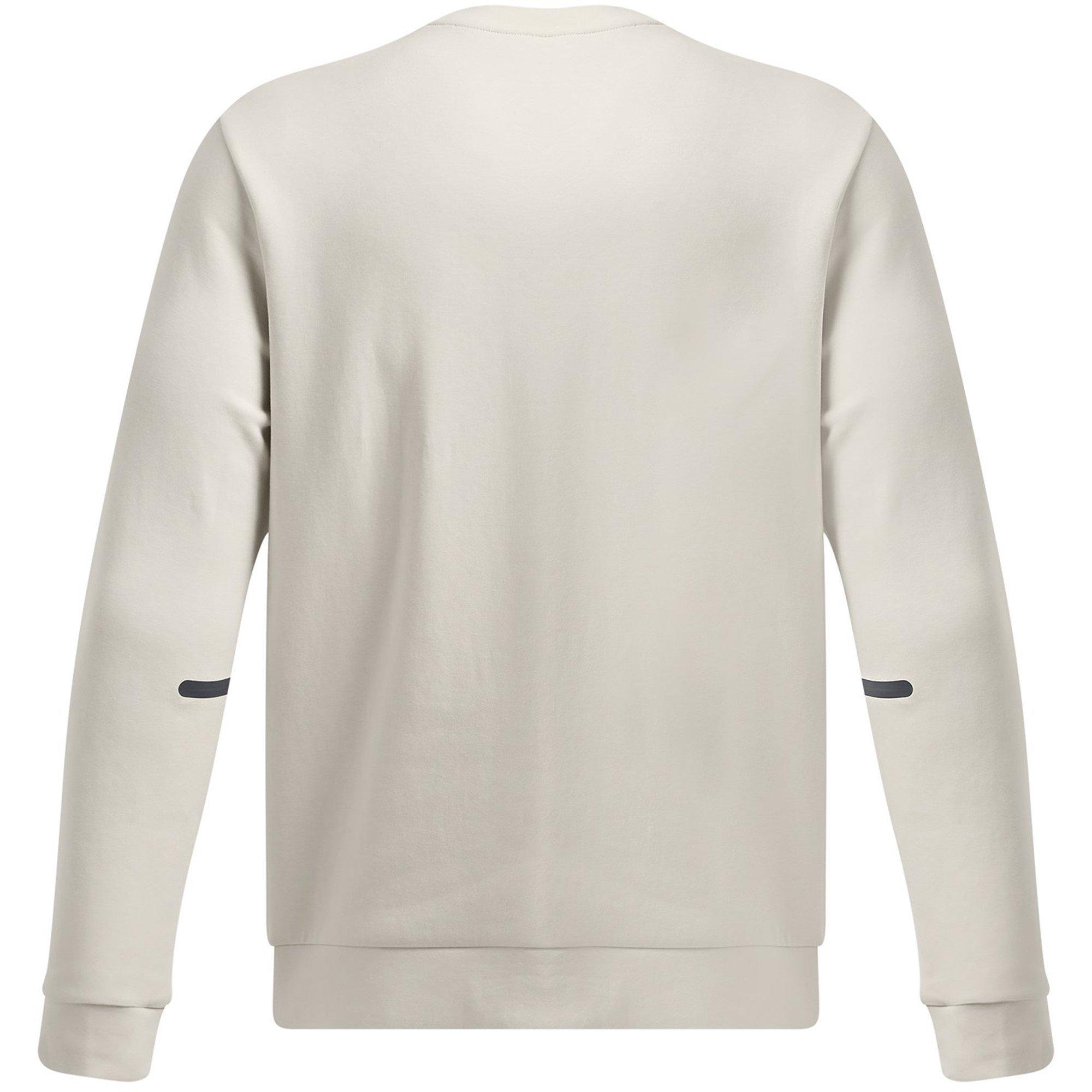 Sum White/Black - Under Armour - Men's Unstoppable Fleece Long-Sleeve T-Shirt - 2