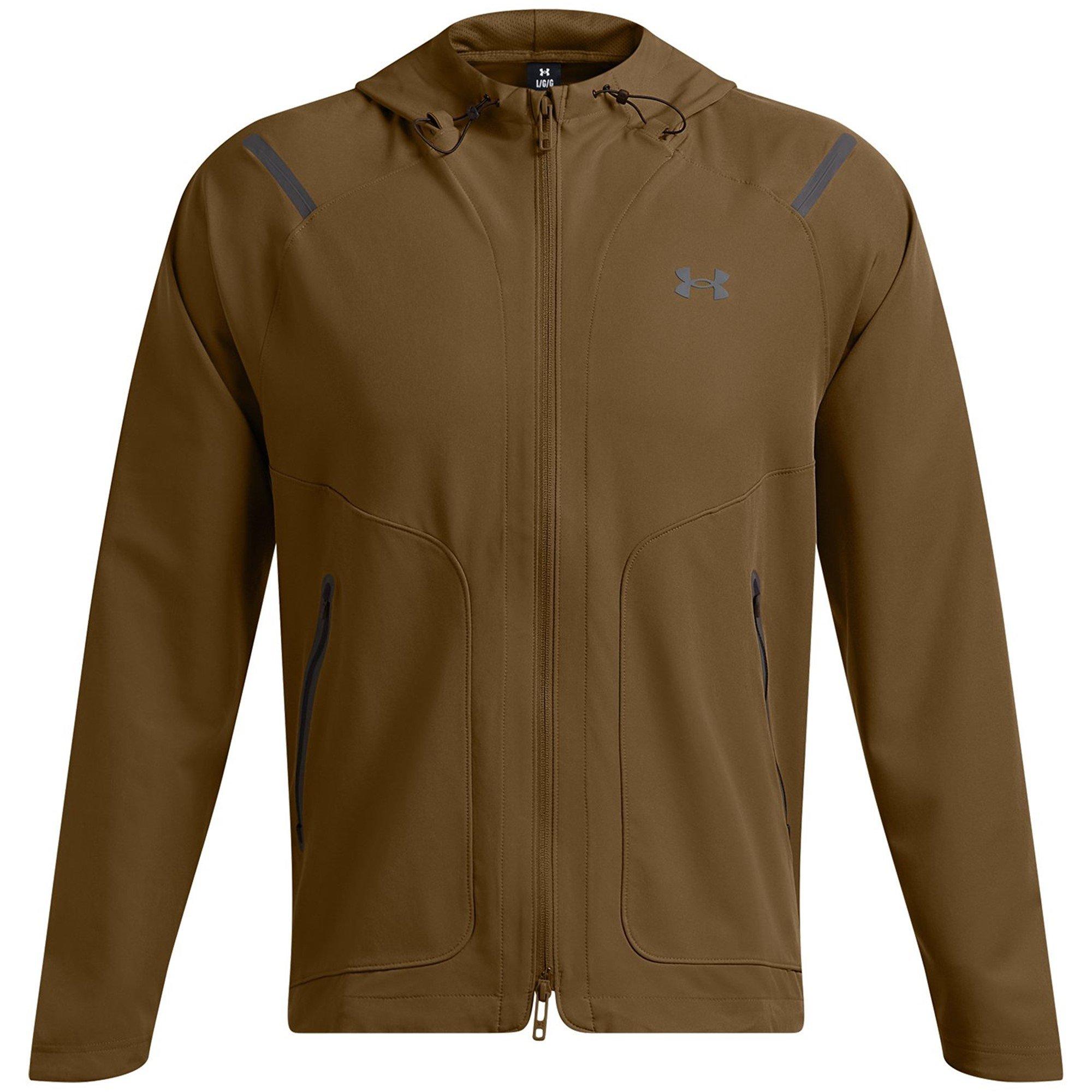 Under Armour Men's Unstoppable Tracksuit Top - Brown - 2XL