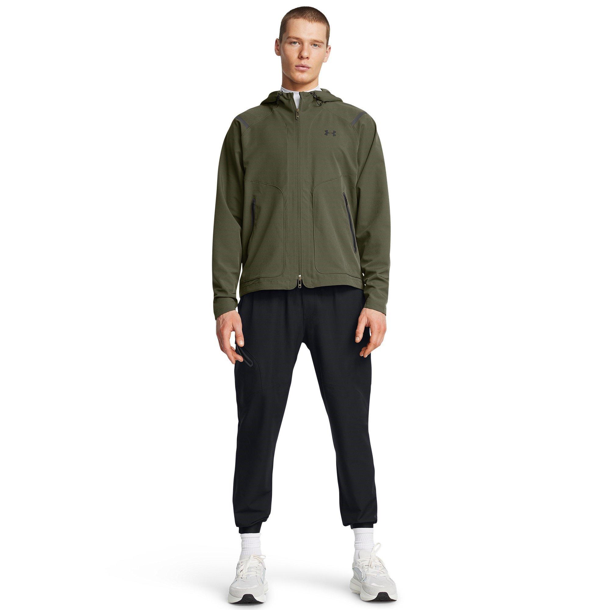 Green/Black - Under Armour - Unstoppable Tracksuit Top - 6