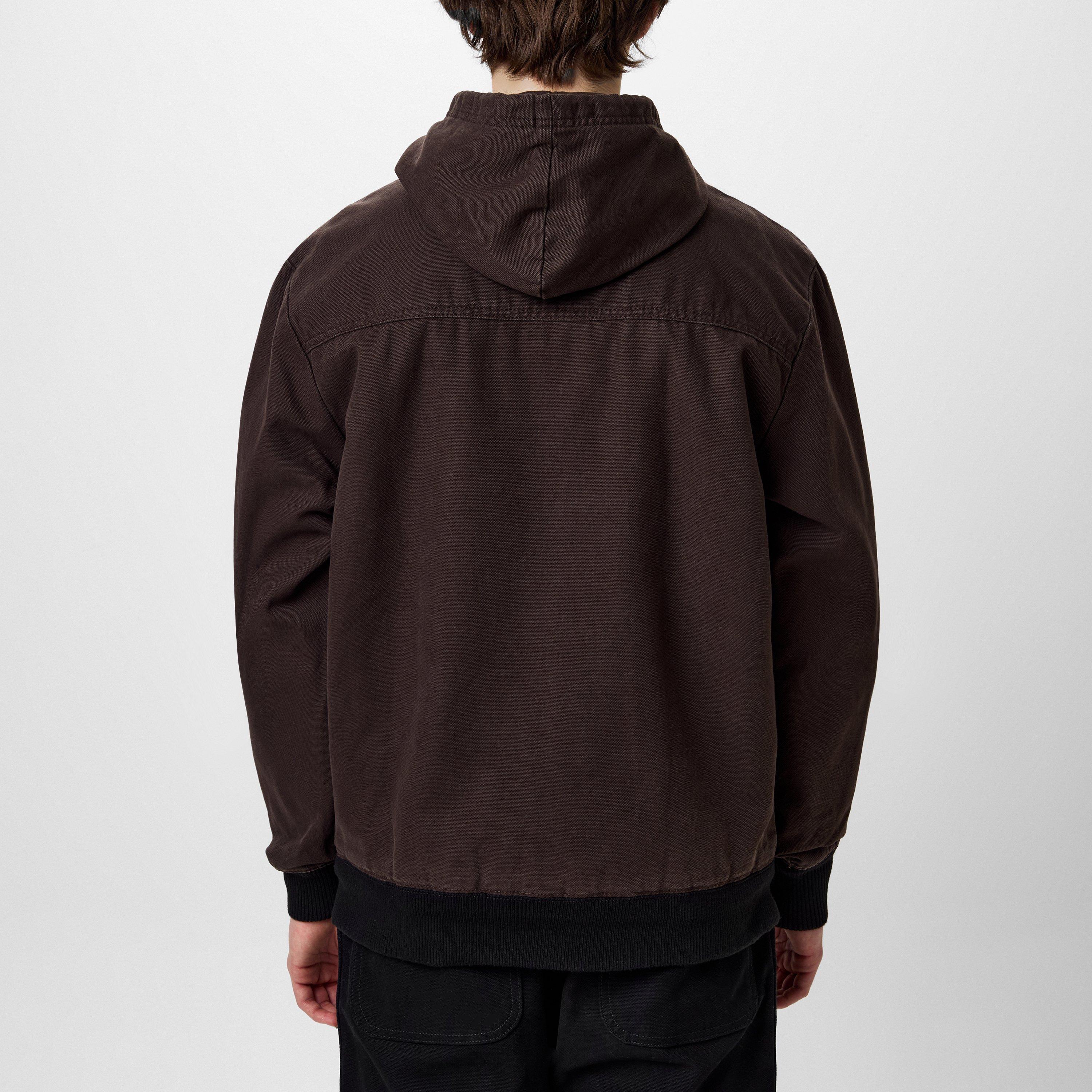 Dark Brown - Dickies - Hooded Duck Canvas Jacket - 4