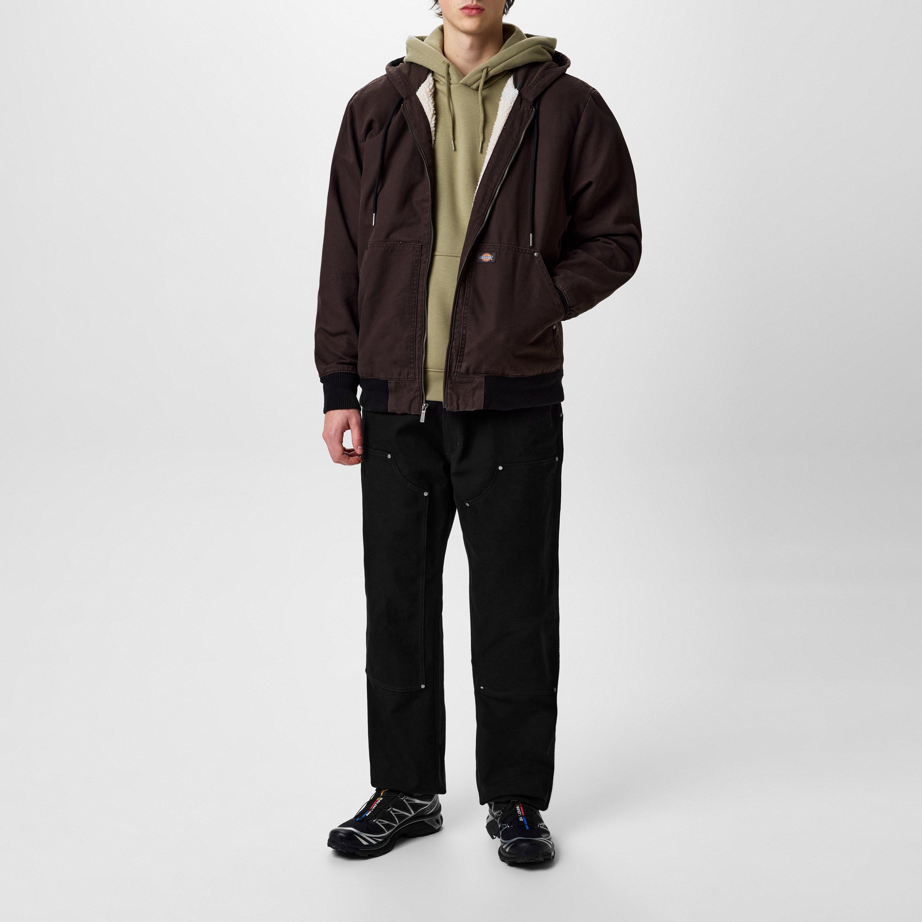 Dark Brown - Dickies - Hooded Duck Canvas Jacket - 6