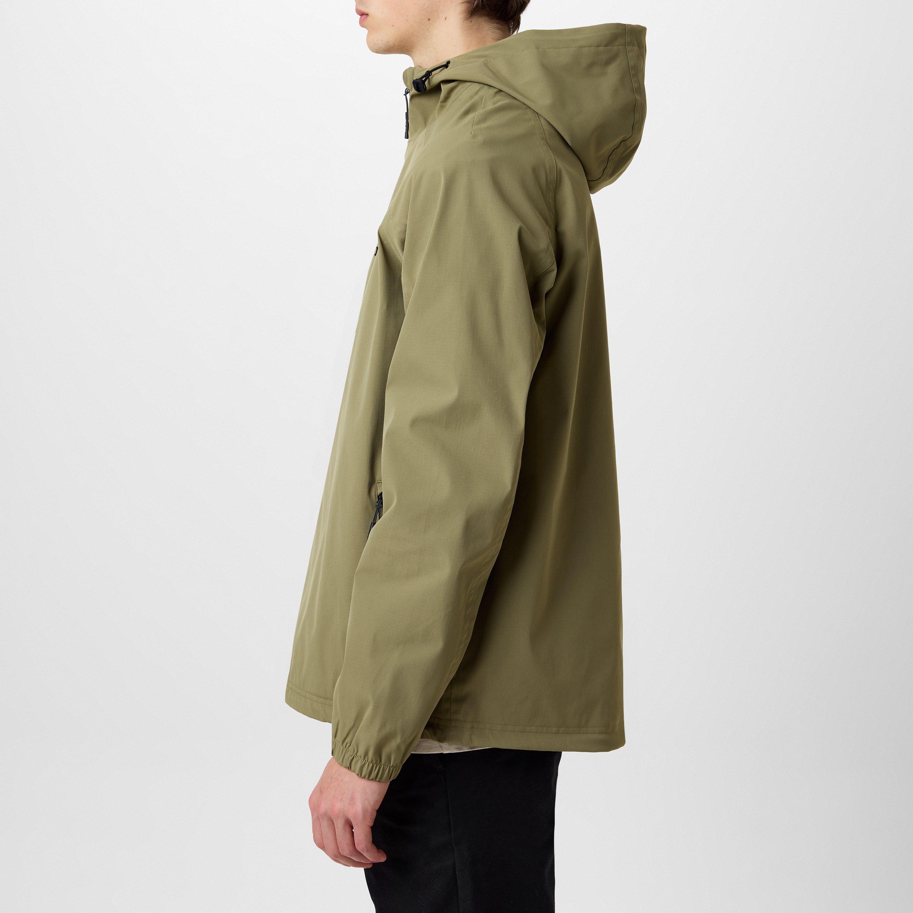 Imprl Green - Dickies - Men's Ronan Water Resistant Hooded Long Sleeve Rain Anorak - 6