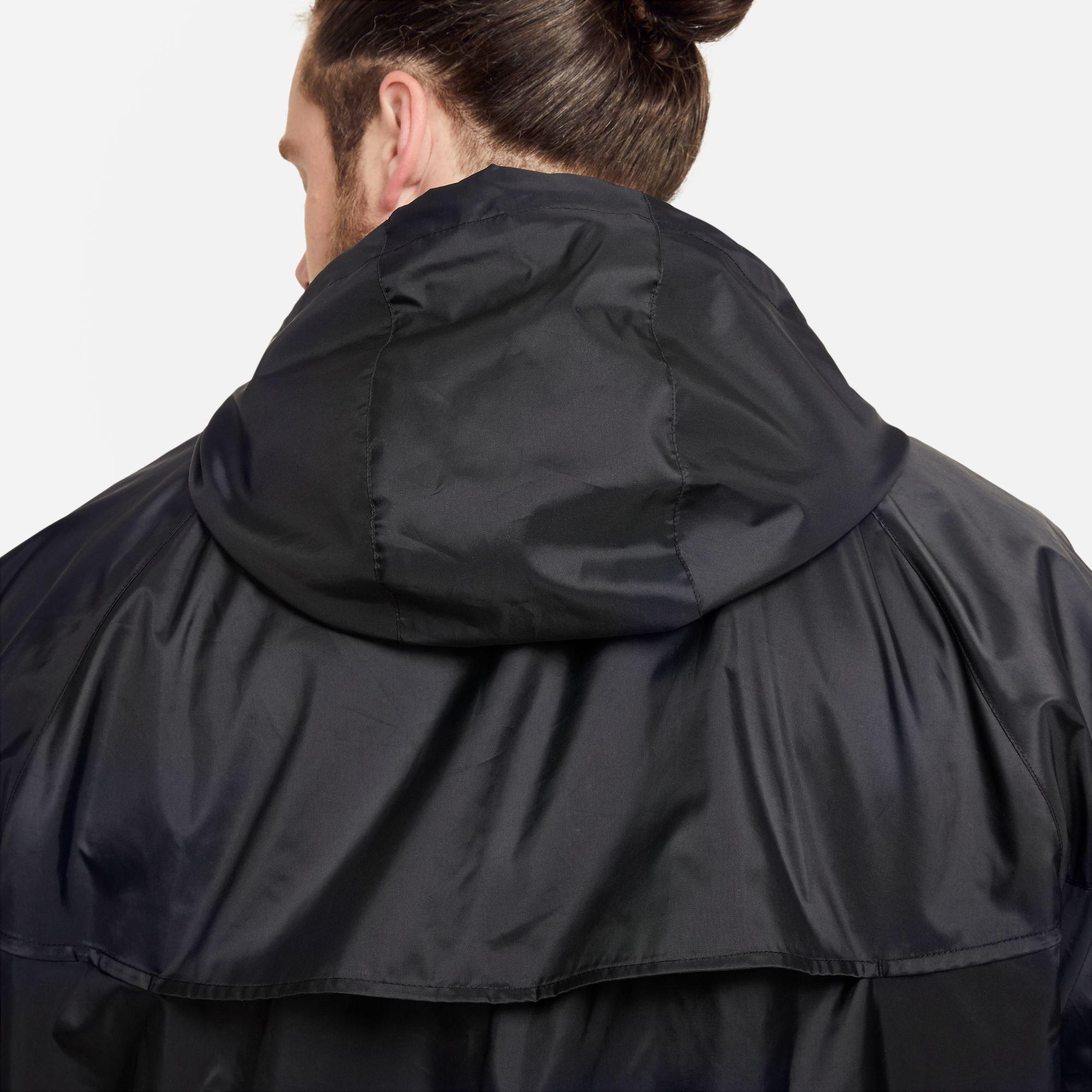 Black/White - Nike - Sportswear Windrunner Men's Hooded Jacket - 13