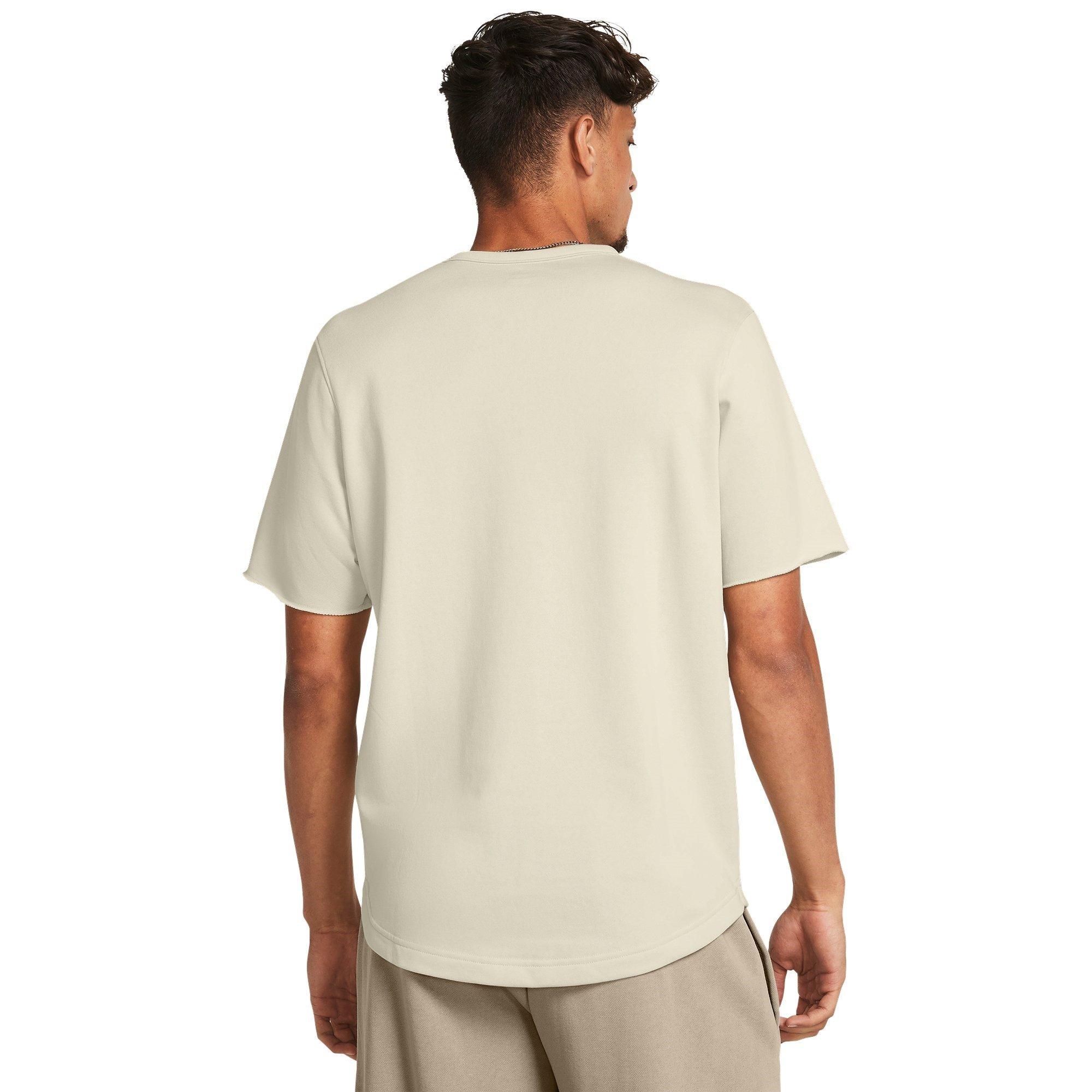 Brown - Under Armour - Short Sleeve T-shirt Mens - 3