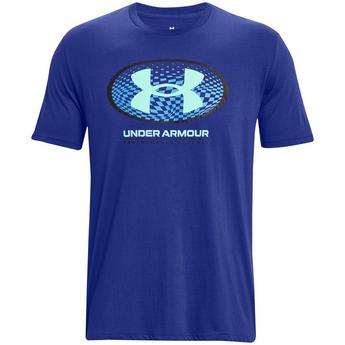Under Woven armour Under Woven armour Ua Multi-Color Lockertag Ss Gym Top Mens