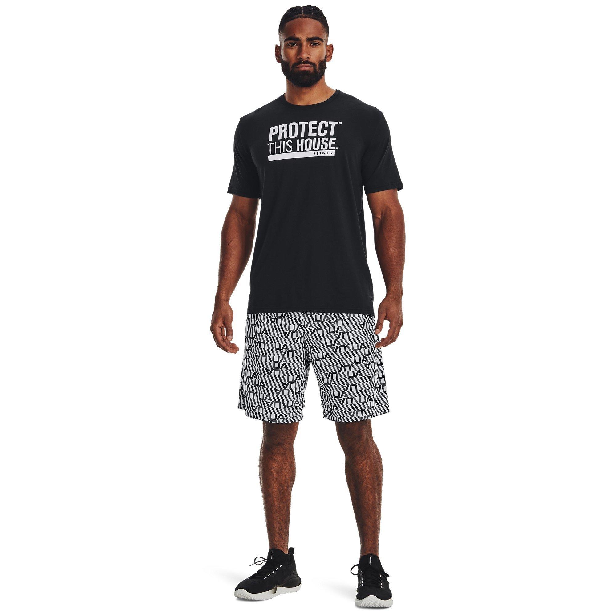 Nero - Under Armour - PROTECT THIS HOUSE Short-Sleeve Performance Gym Top - 6