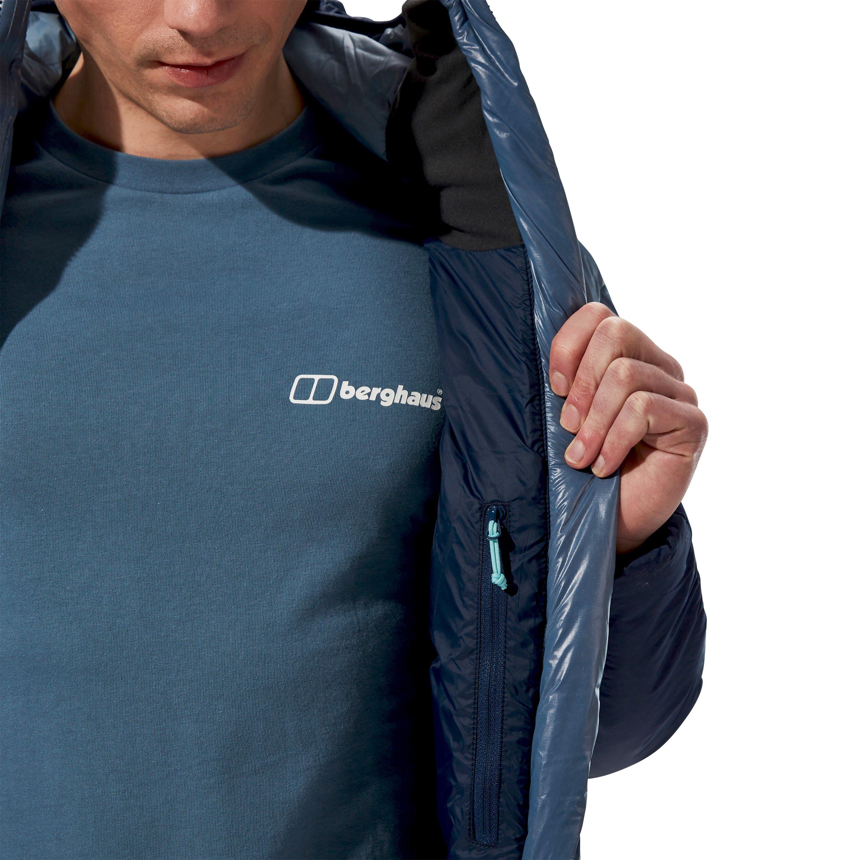 Trooper/Dusk - Berghaus - Men's Arkos Down Lightweight Weather-Resistant Short Puffer Jacket - 8