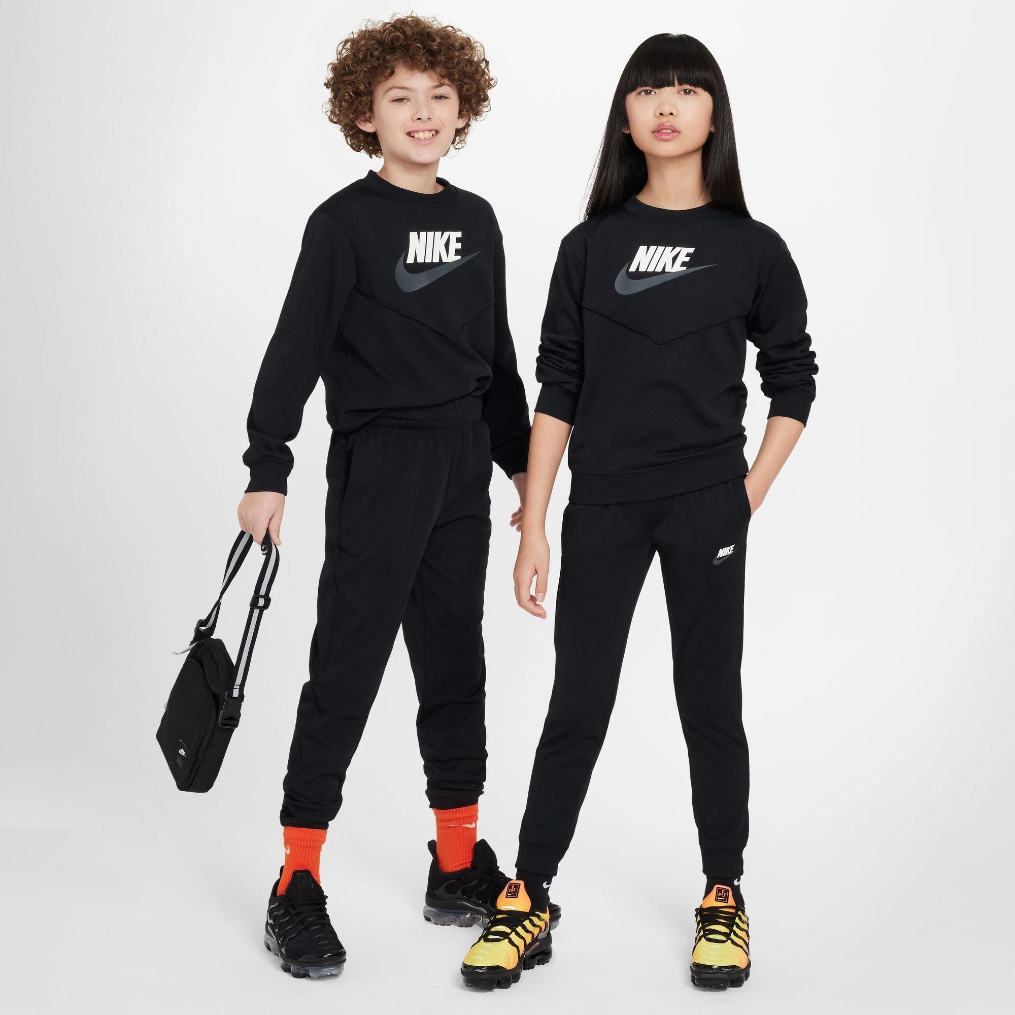 Sort/Hvid - Nike - Sportswear Big Kids' Tracksuit - 1