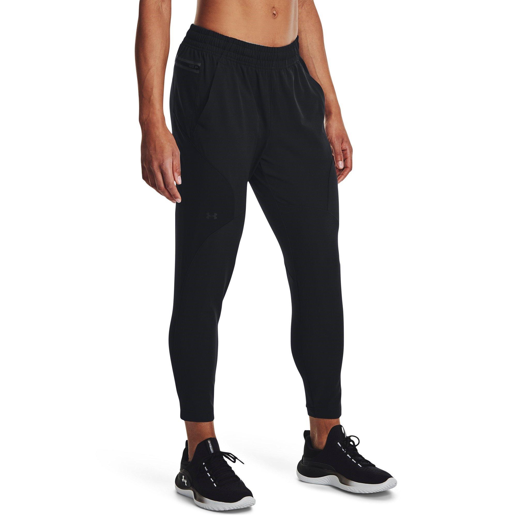Schwarz - Under Armour - Women's Unstoppable Hybrid Closed Hem Joggers - 3