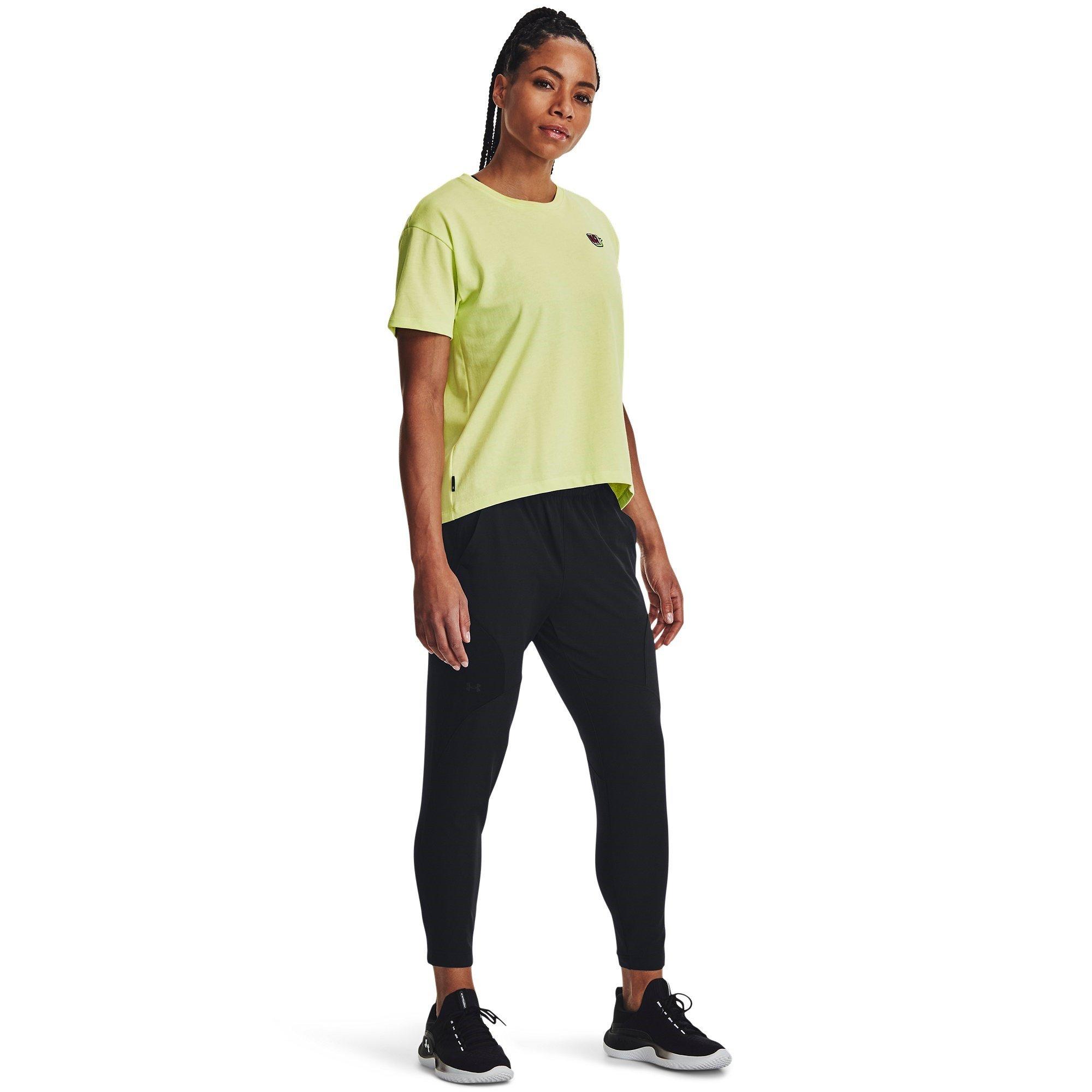 Schwarz - Under Armour - Women's Unstoppable Hybrid Closed Hem Joggers - 7