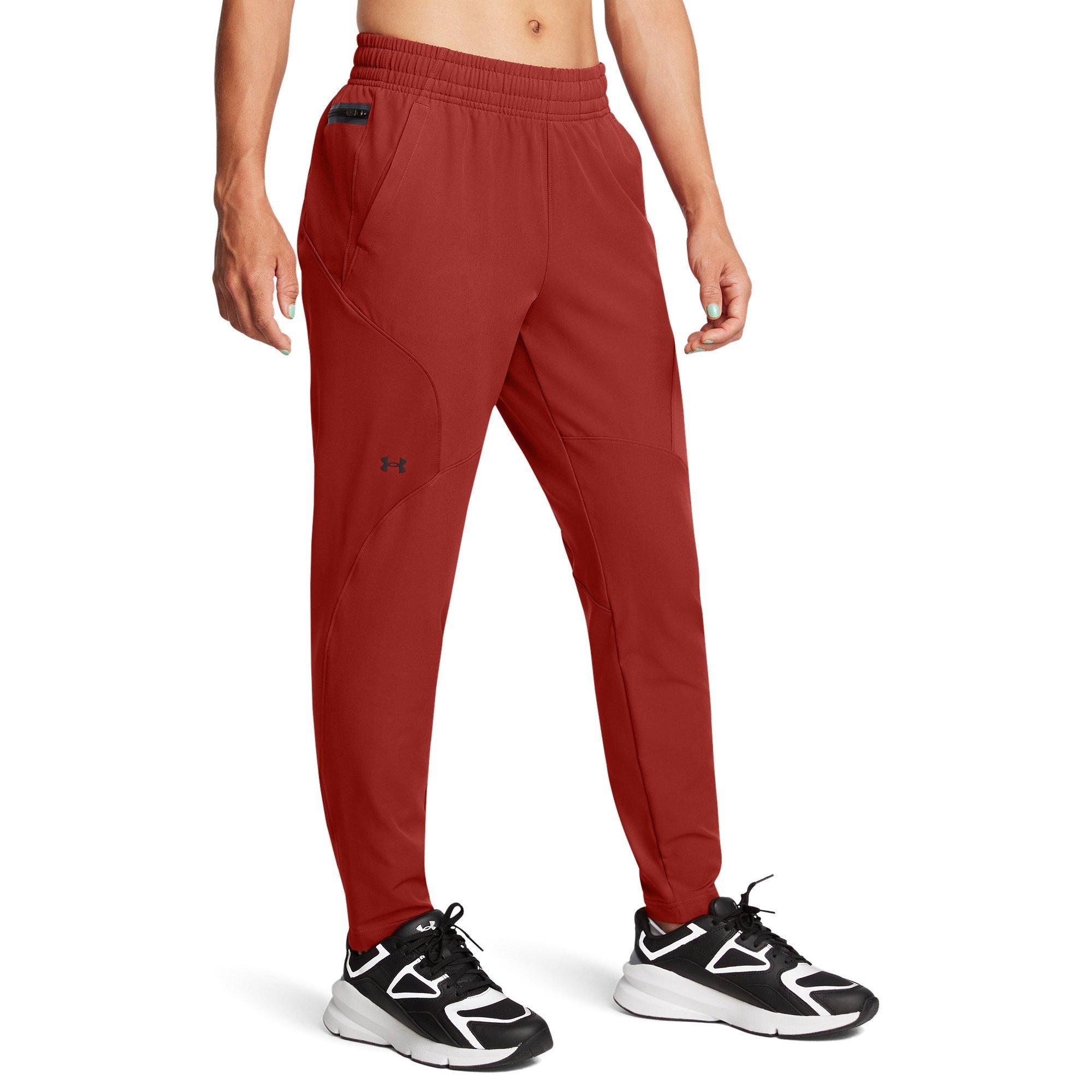 Orange - Under Armour - Unstoppable Hybrid Closed Hem Joggers - 3