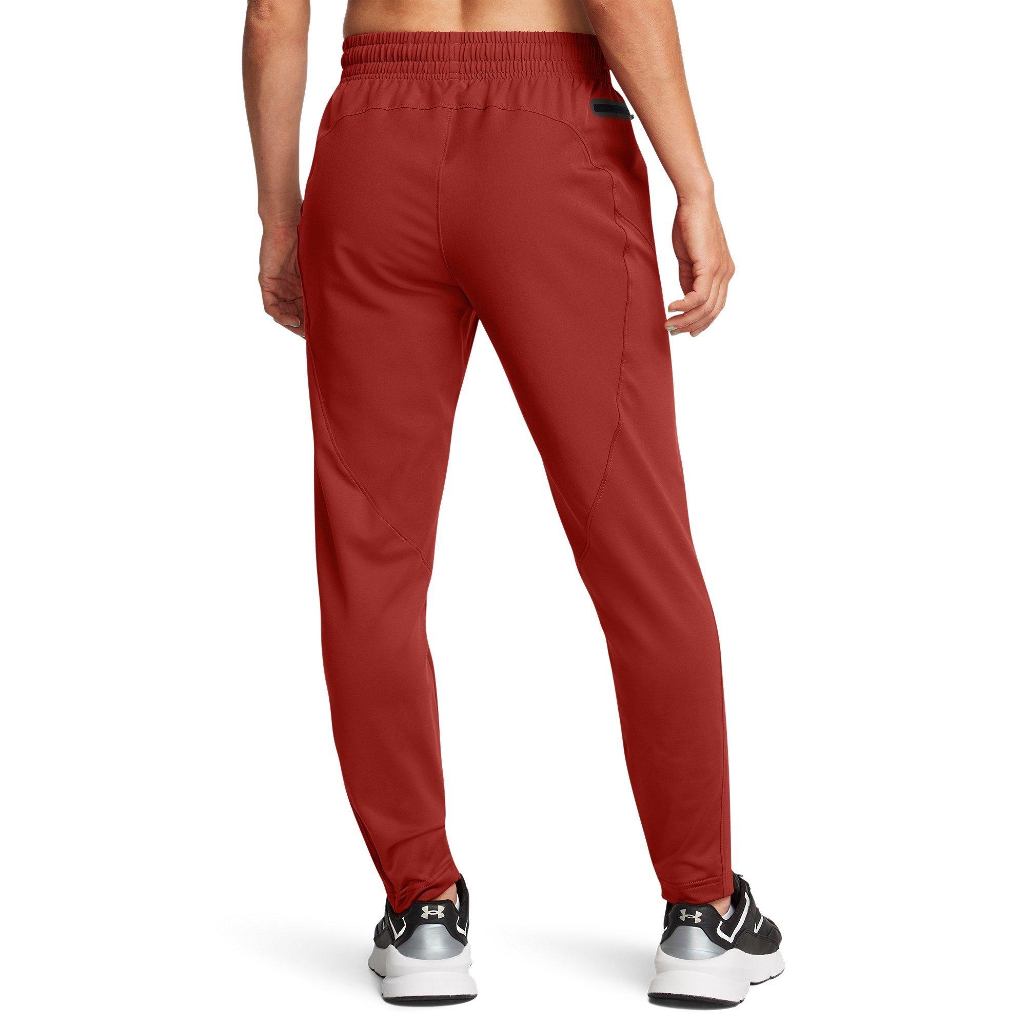 Orange - Under Armour - Unstoppable Hybrid Closed Hem Joggers - 4