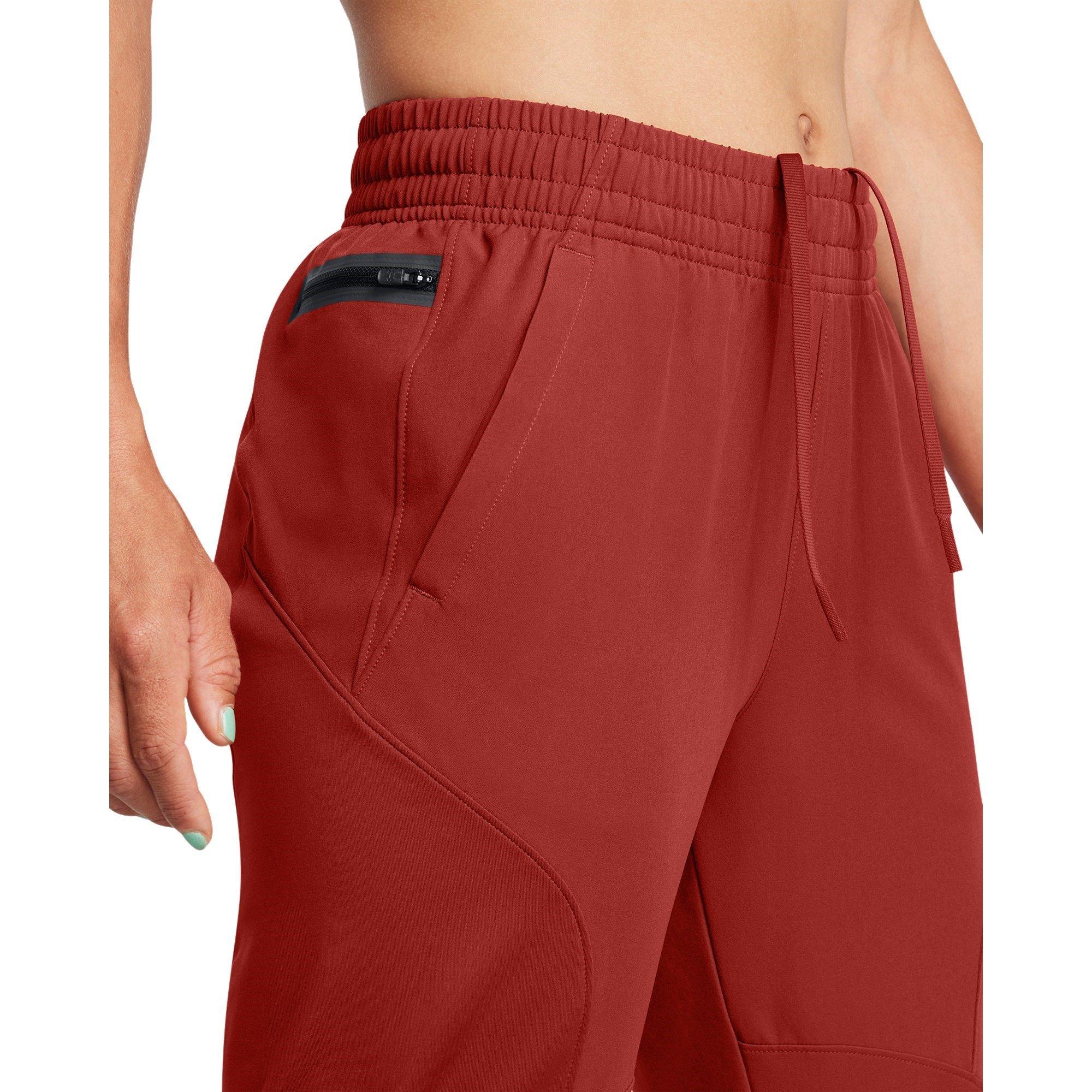 Orange - Under Armour - Unstoppable Hybrid Closed Hem Joggers - 5