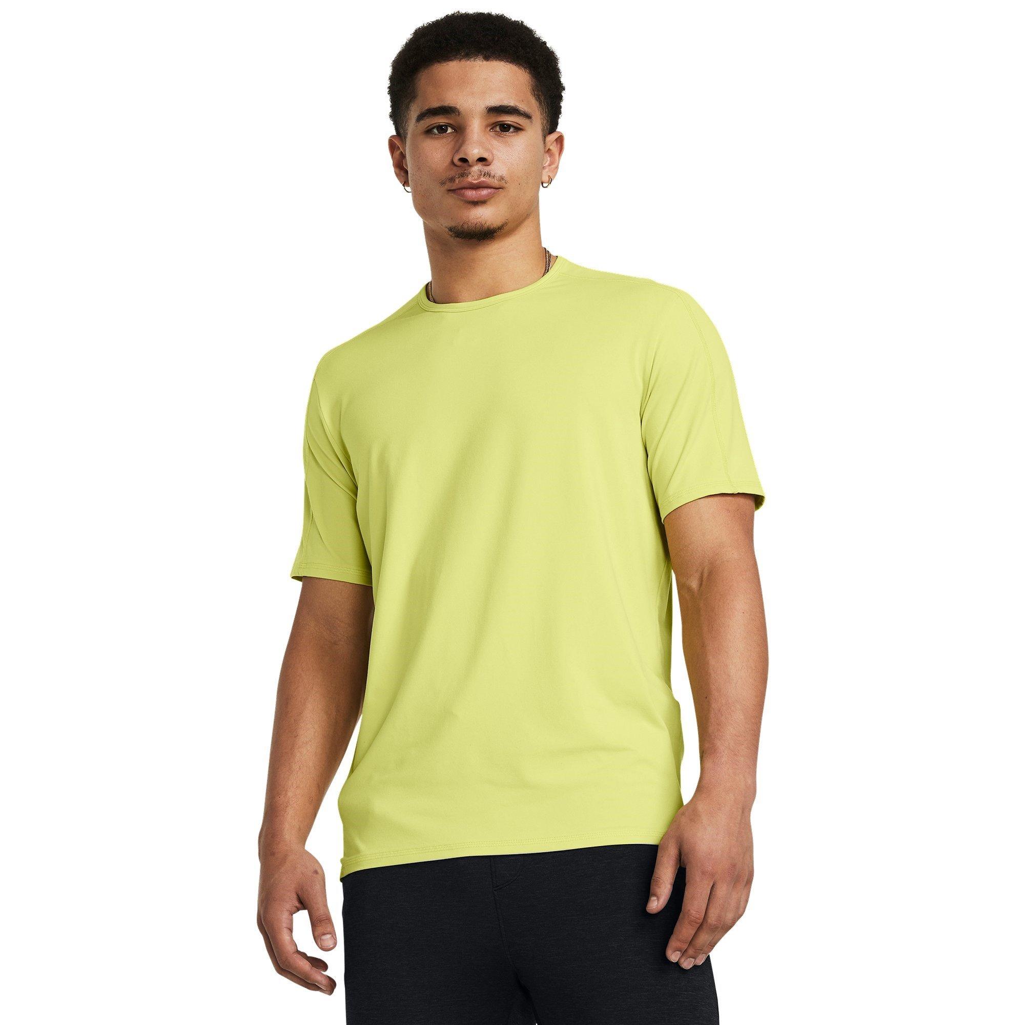Geel - Under Armour - Meridian Short-Sleeve Performance Gym Top - 2