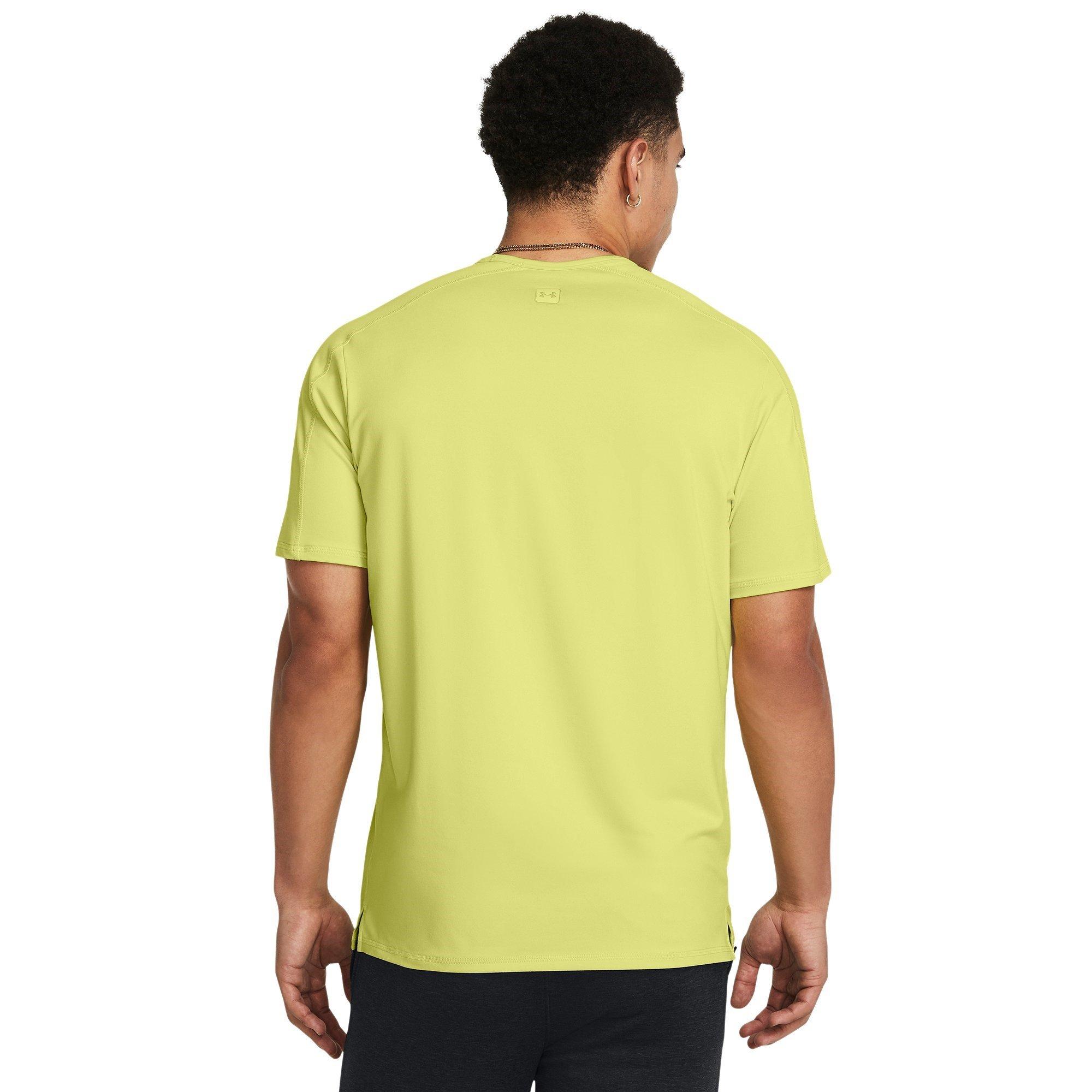 Geel - Under Armour - Meridian Short-Sleeve Performance Gym Top - 3