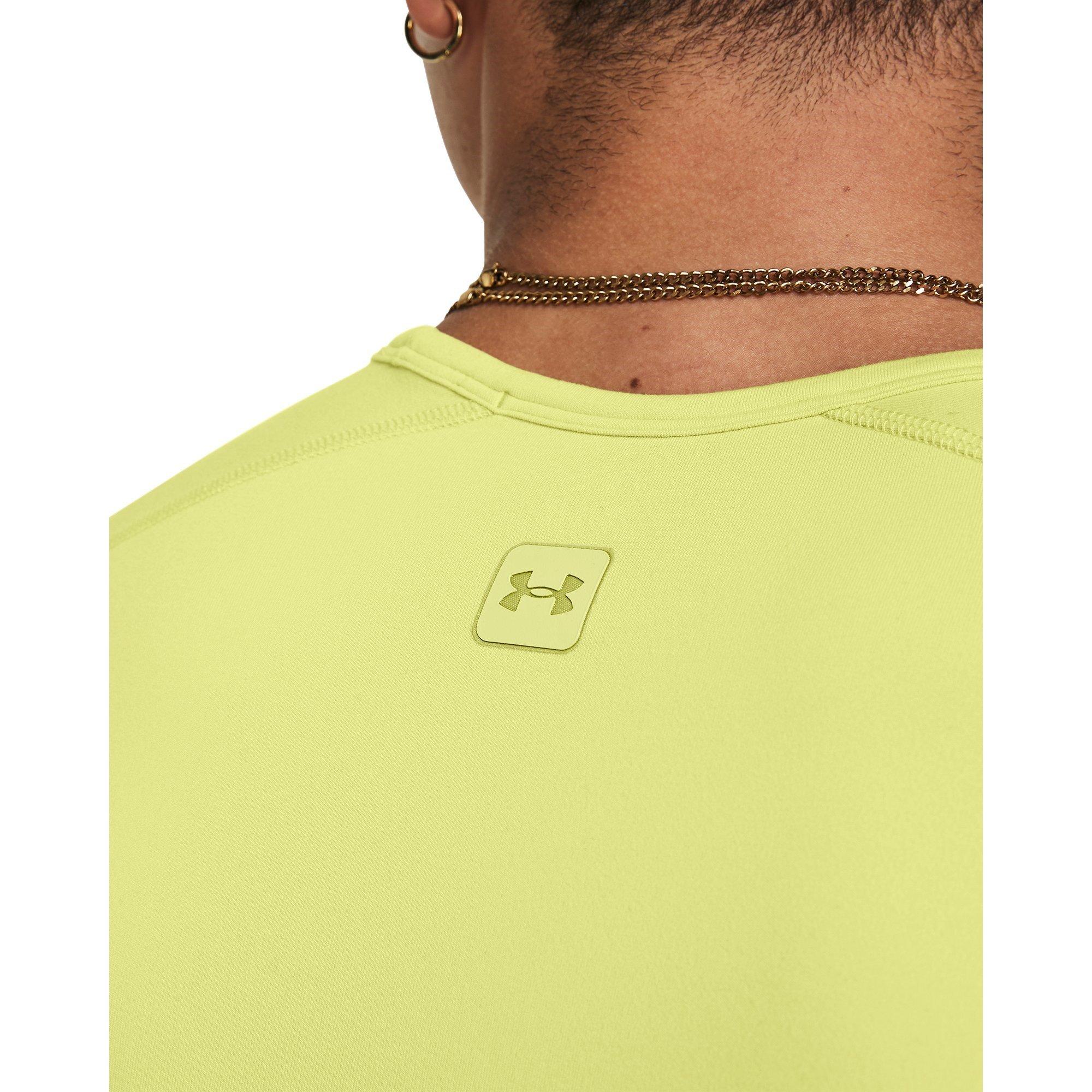 Geel - Under Armour - Meridian Short-Sleeve Performance Gym Top - 4