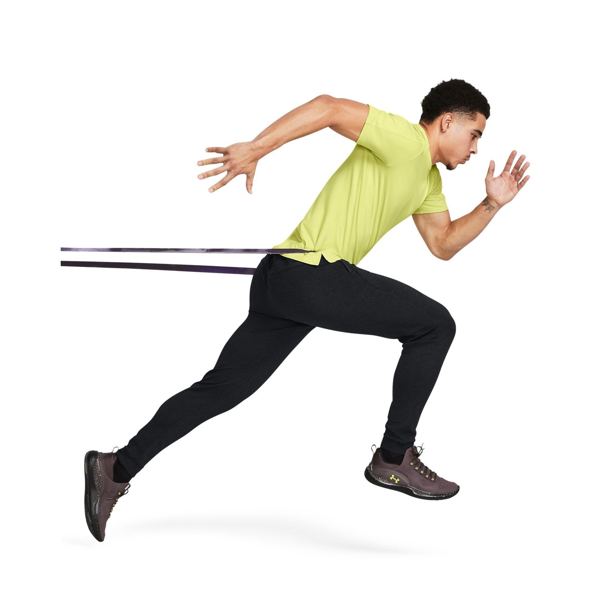 Geel - Under Armour - Meridian Short-Sleeve Performance Gym Top - 5