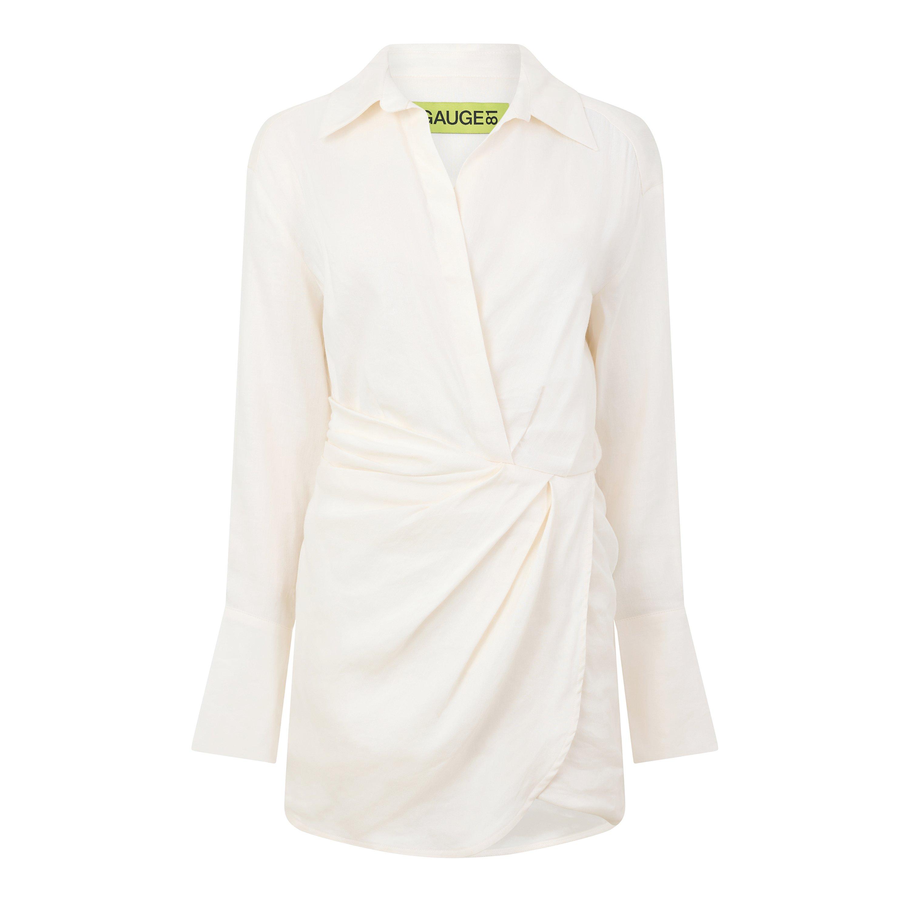 IVORY - Gauge 81 - SD Puno Mini Linen Dress - 1
