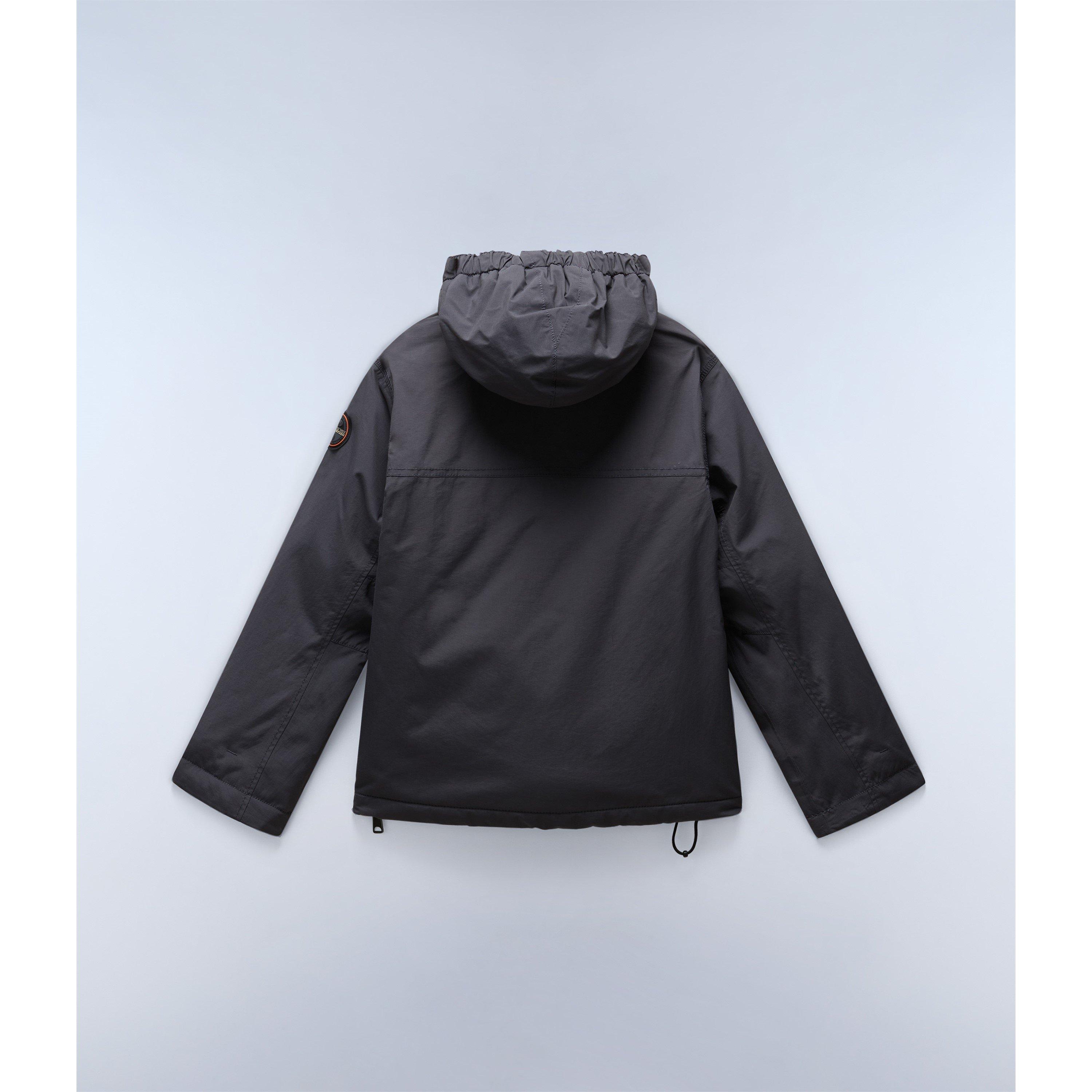 Grey H96 - Napapijri - Kids' Rainforest Water and Wind Resistant Rain Anorak - 2