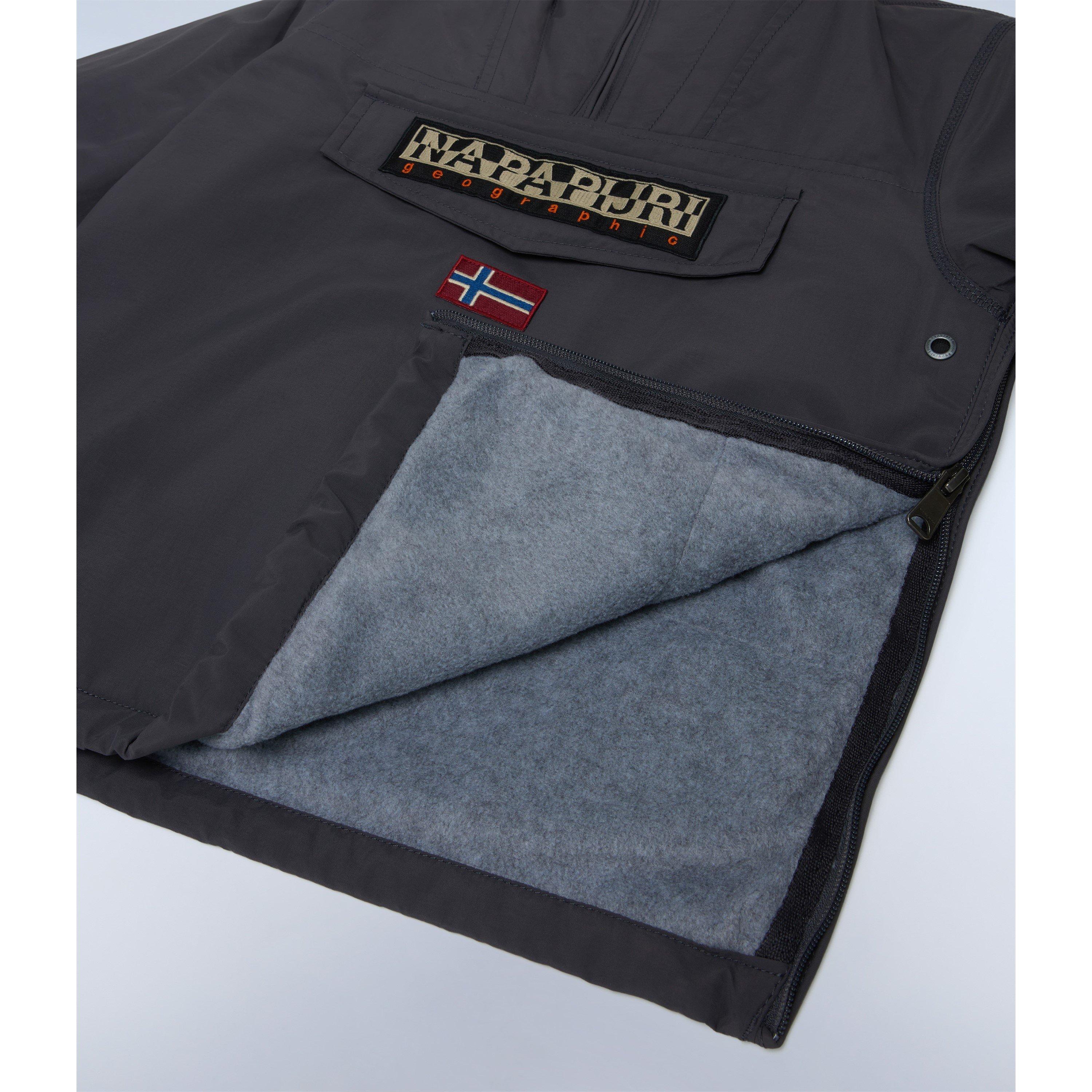 Grey H96 - Napapijri - Kids' Rainforest Water and Wind Resistant Rain Anorak - 4